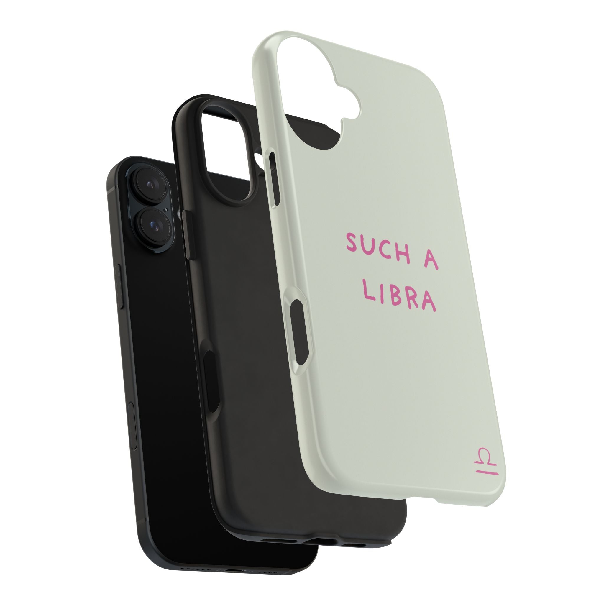 "Such A Libra" Phone Case - Mint/Pink