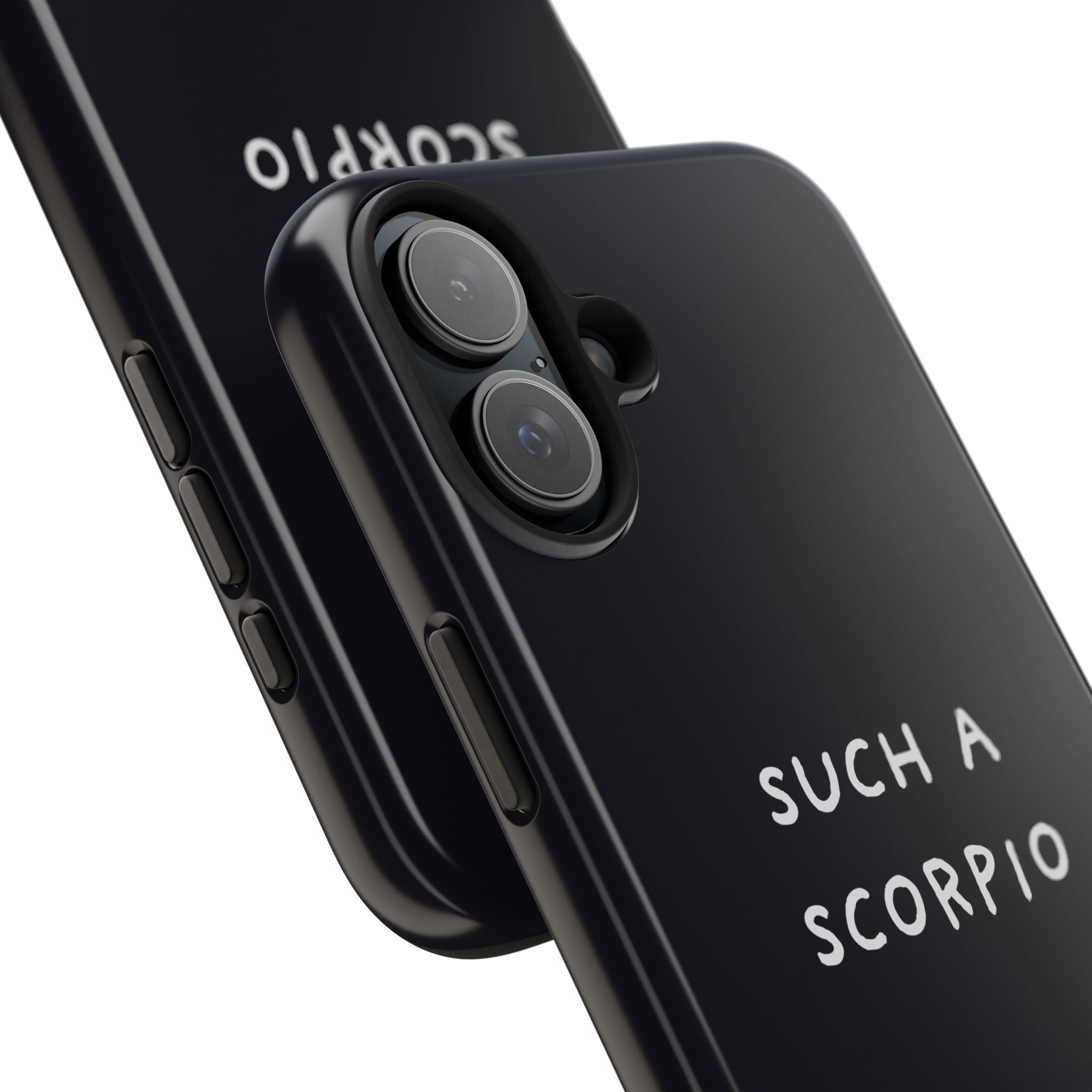 "Such a Scorpio" Phone Case - Black/White