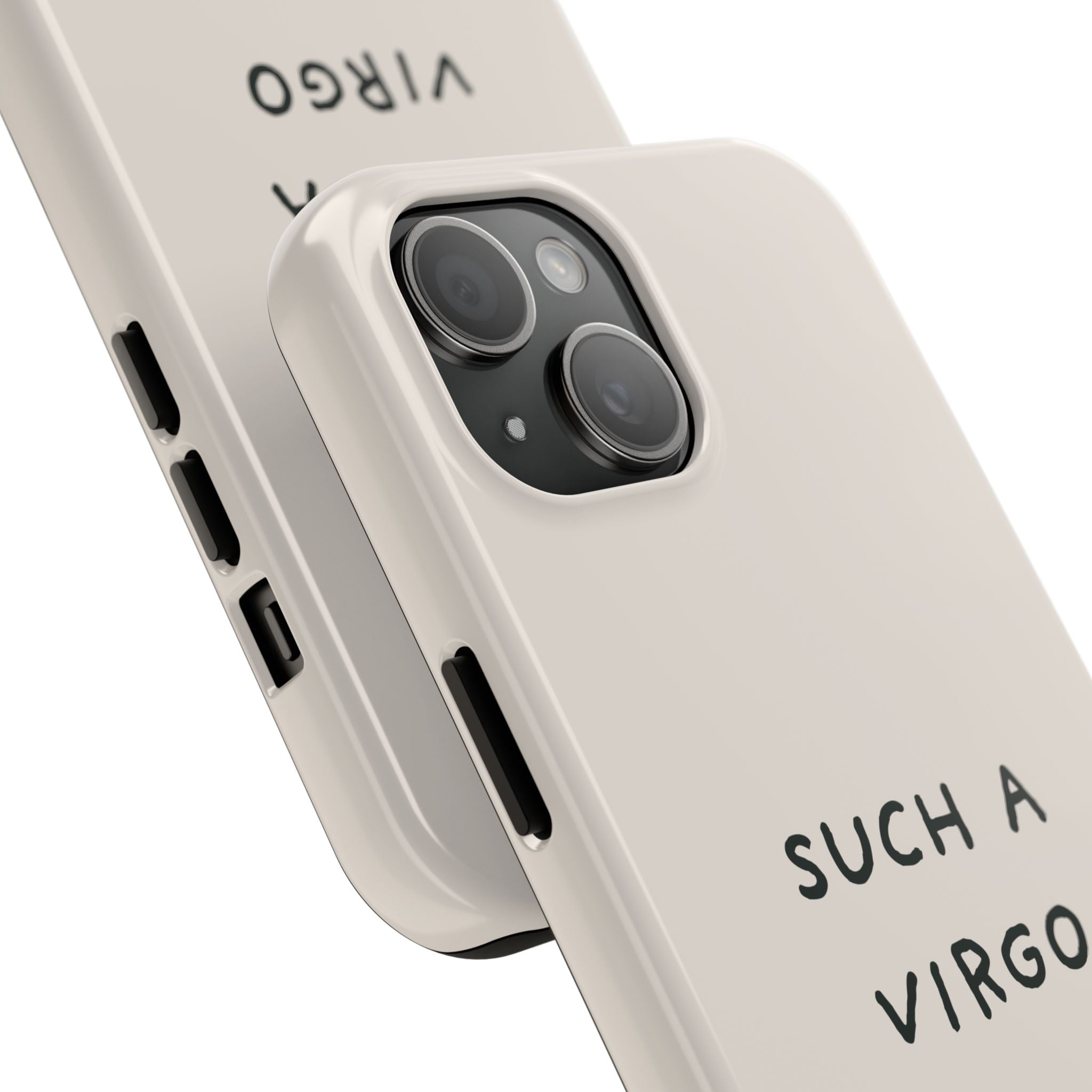 “Such a Virgo” Tough Phone Case — Beige / Forrest