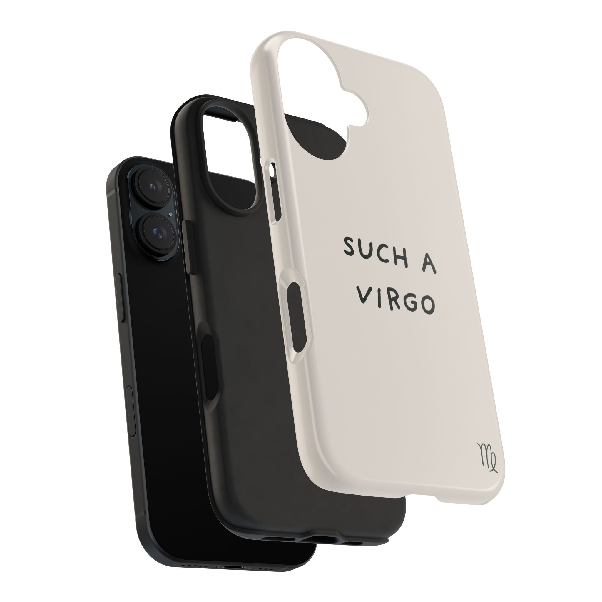 “Such a Virgo” Tough Phone Case — Beige / Forrest