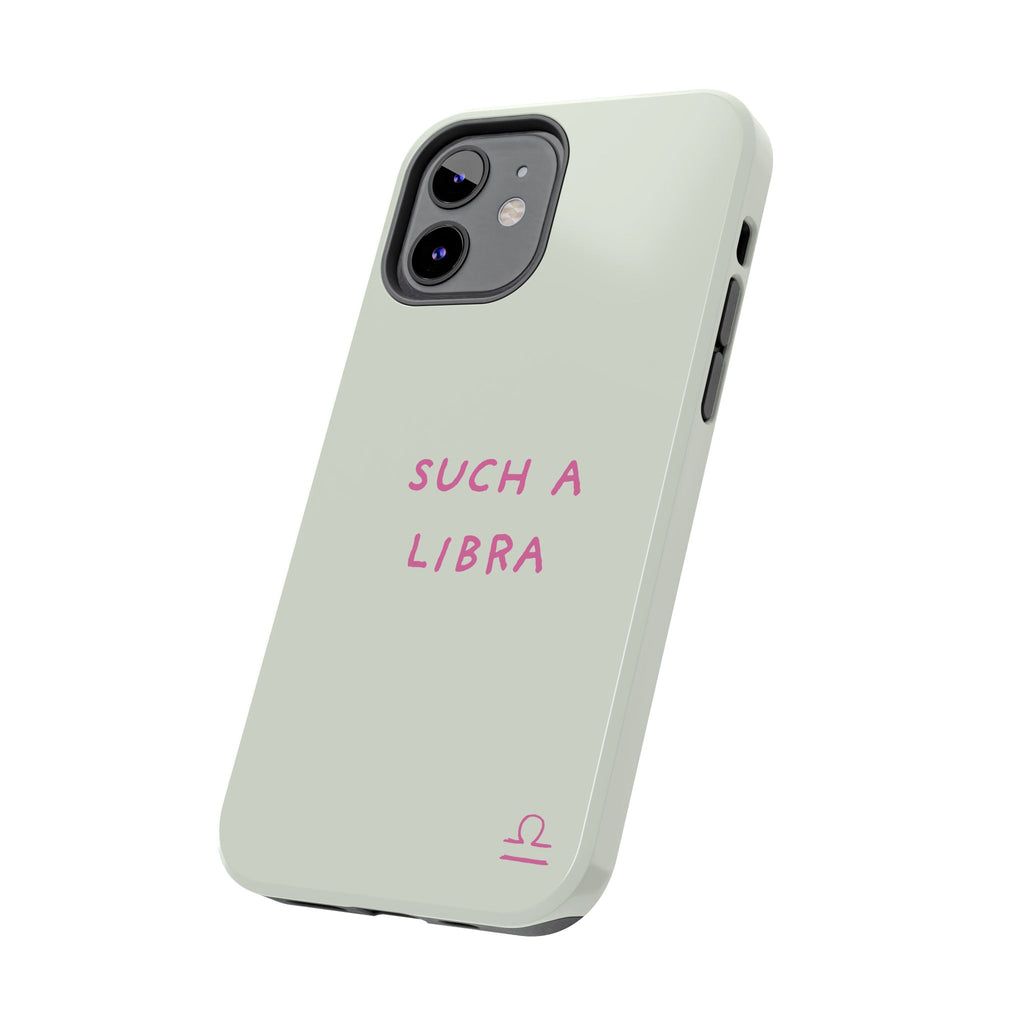 "Such A Libra" Phone Case - Mint/Pink