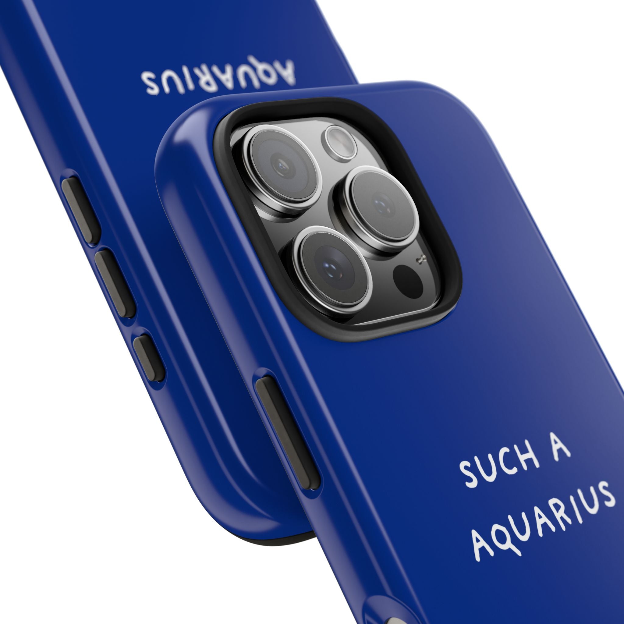 "Such a Aquarius" Tough Phone Case — Blue
