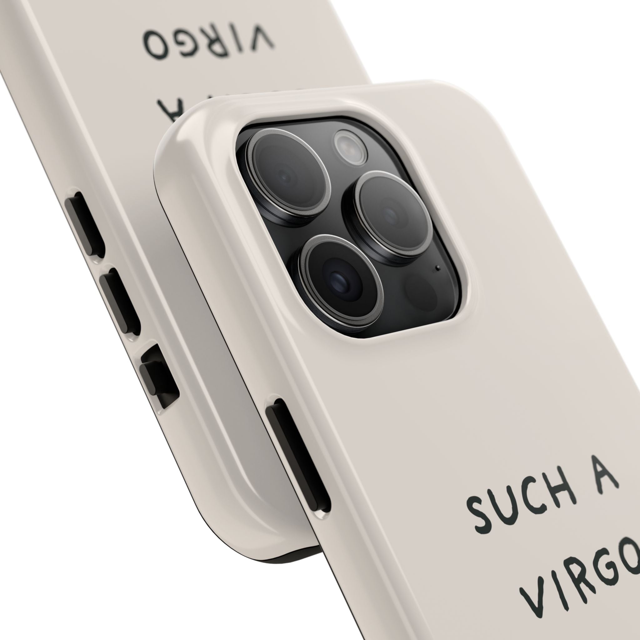 “Such a Virgo” Tough Phone Case — Beige / Forrest