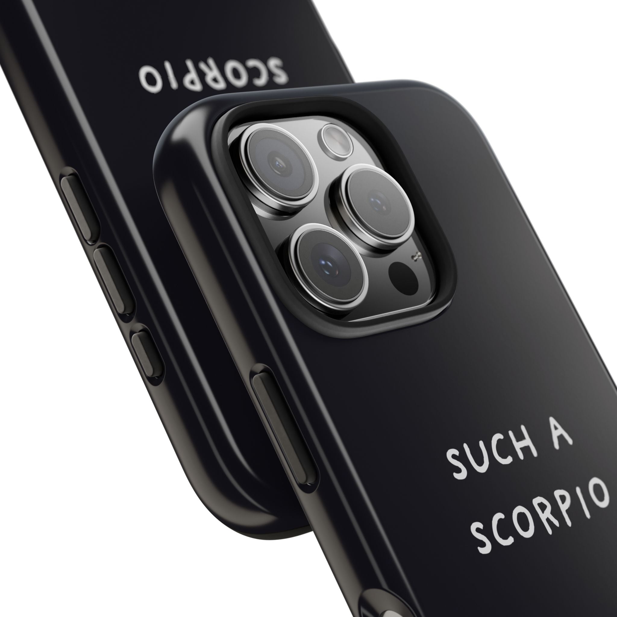 "Such a Scorpio" Phone Case - Black/White