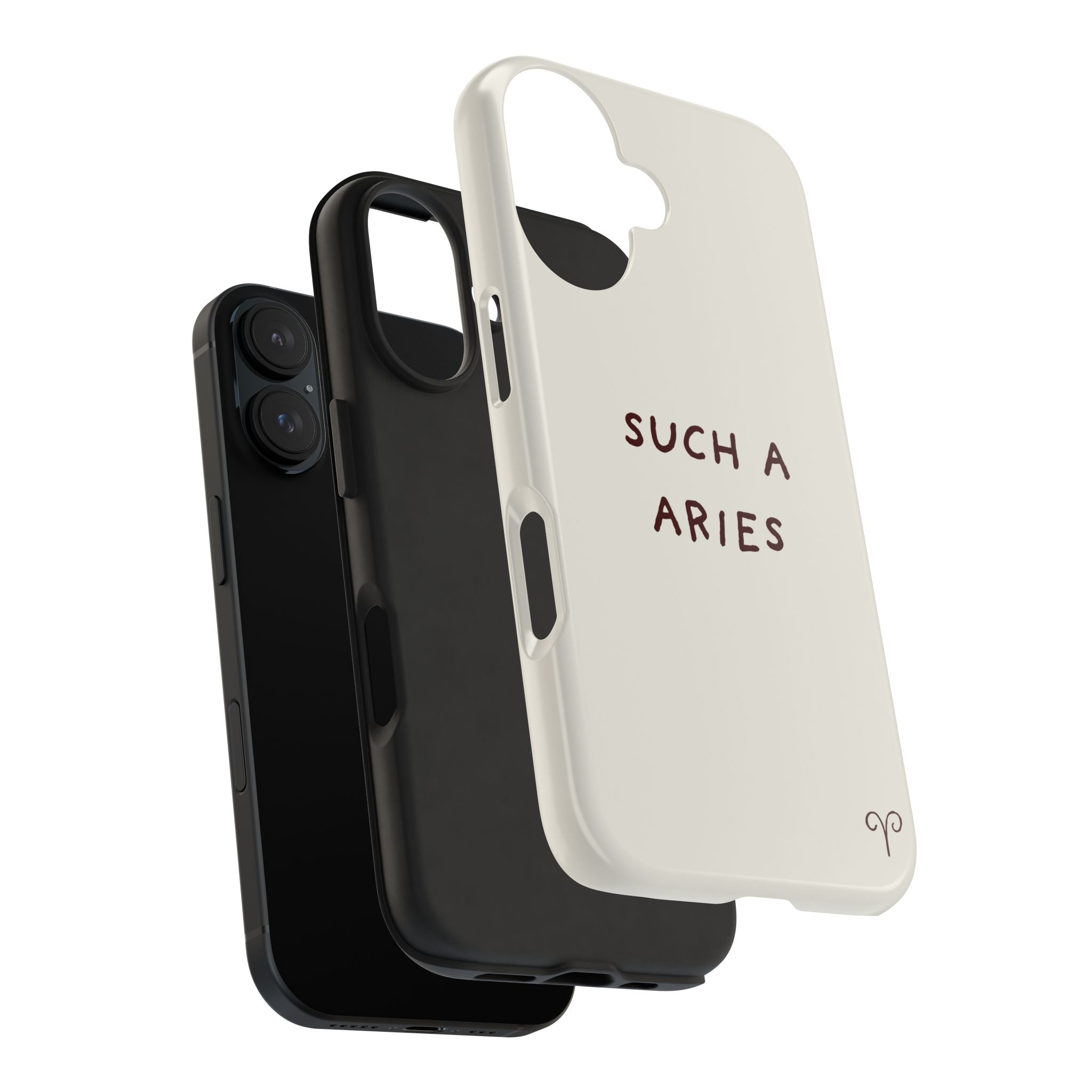 "Such a Aries" Tough Phone Case — White