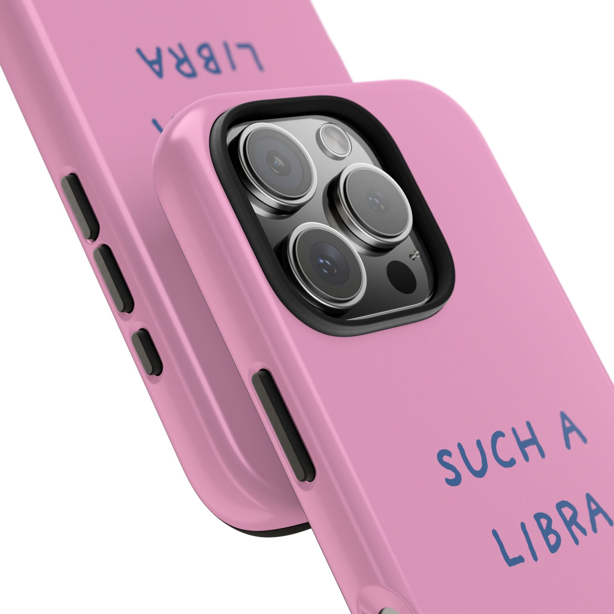"Such a Libra" Phone Case - Pink/Blue