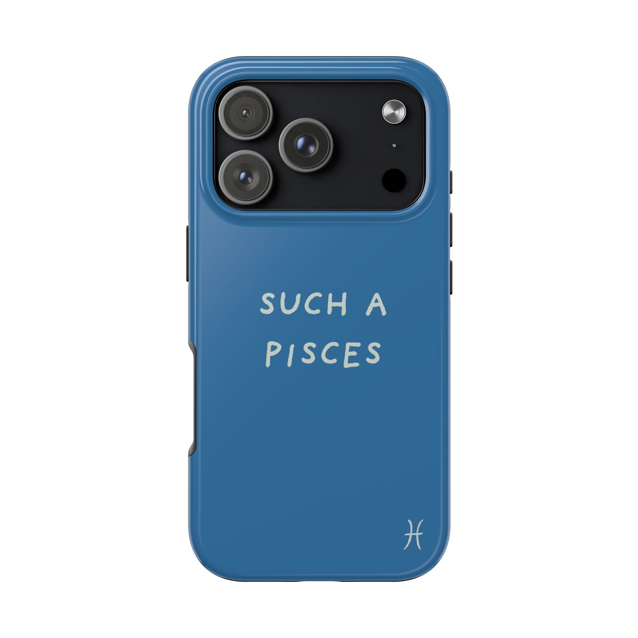"Such a Pisces" Phone Case - Blue / White