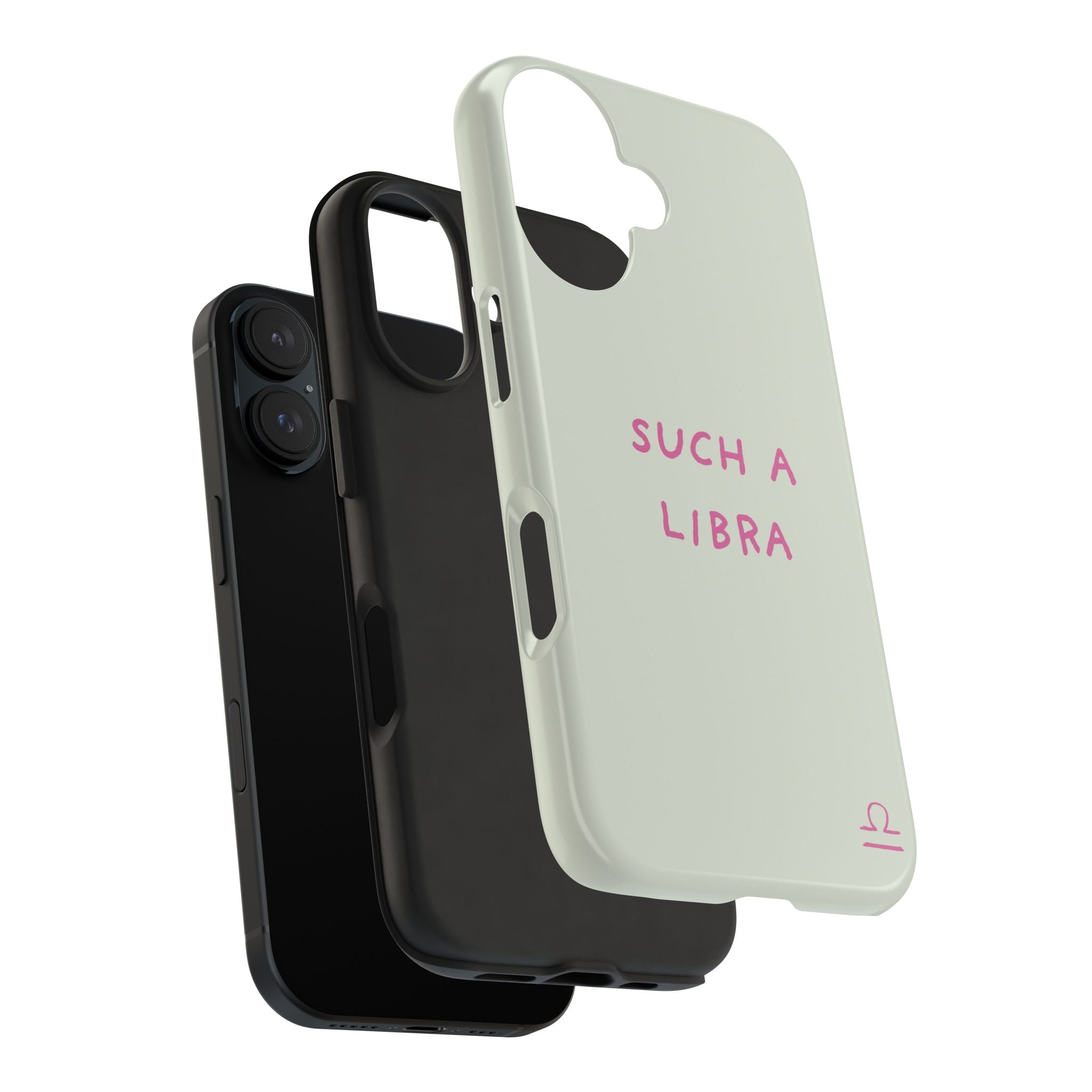 "Such A Libra" Phone Case - Mint/Pink