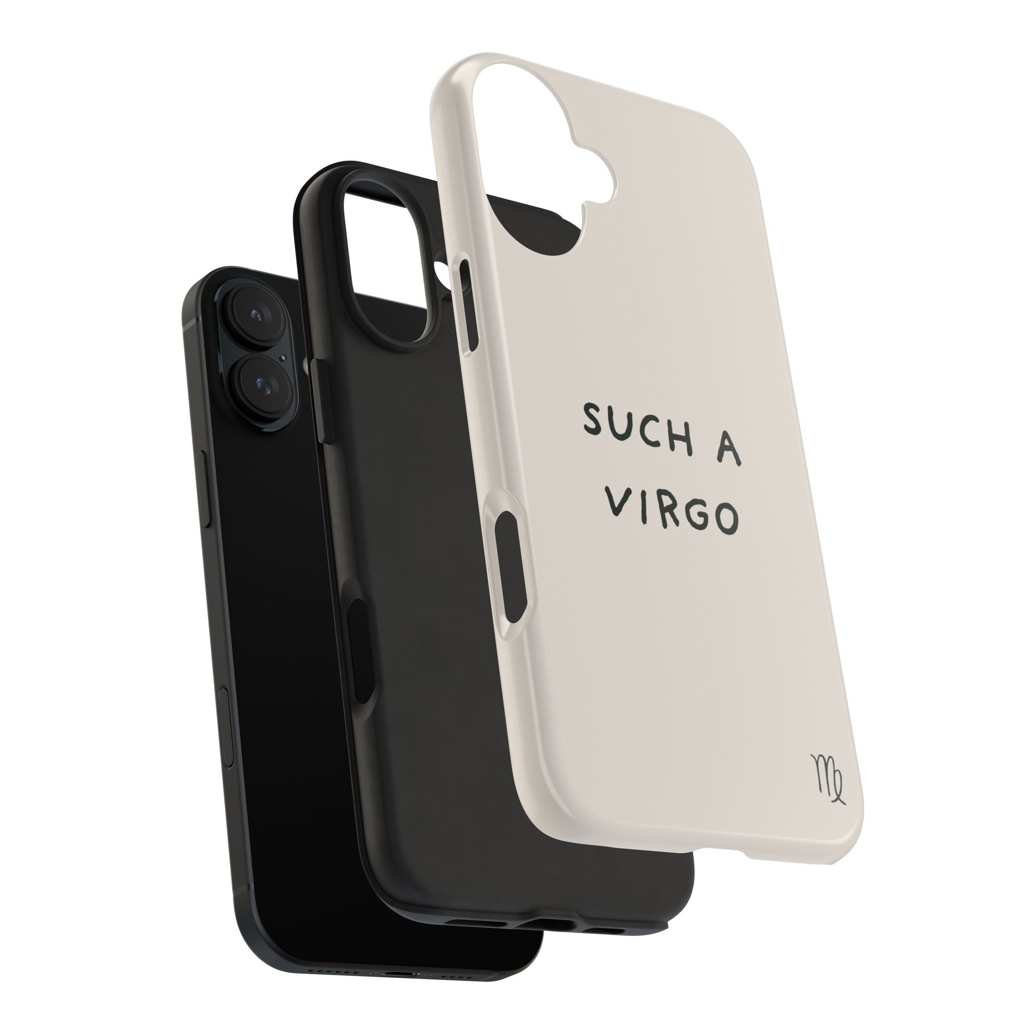 “Such a Virgo” Tough Phone Case — Beige / Forrest
