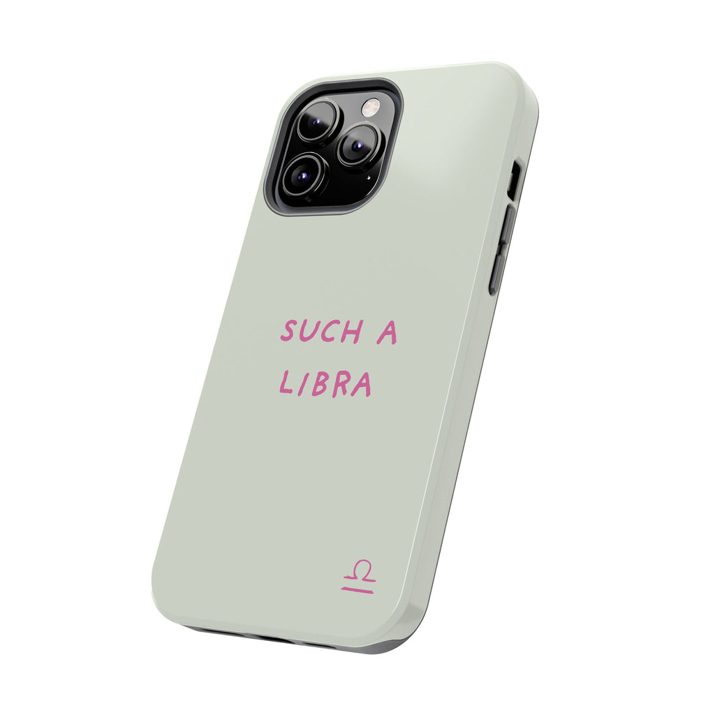 "Such A Libra" Phone Case - Mint/Pink