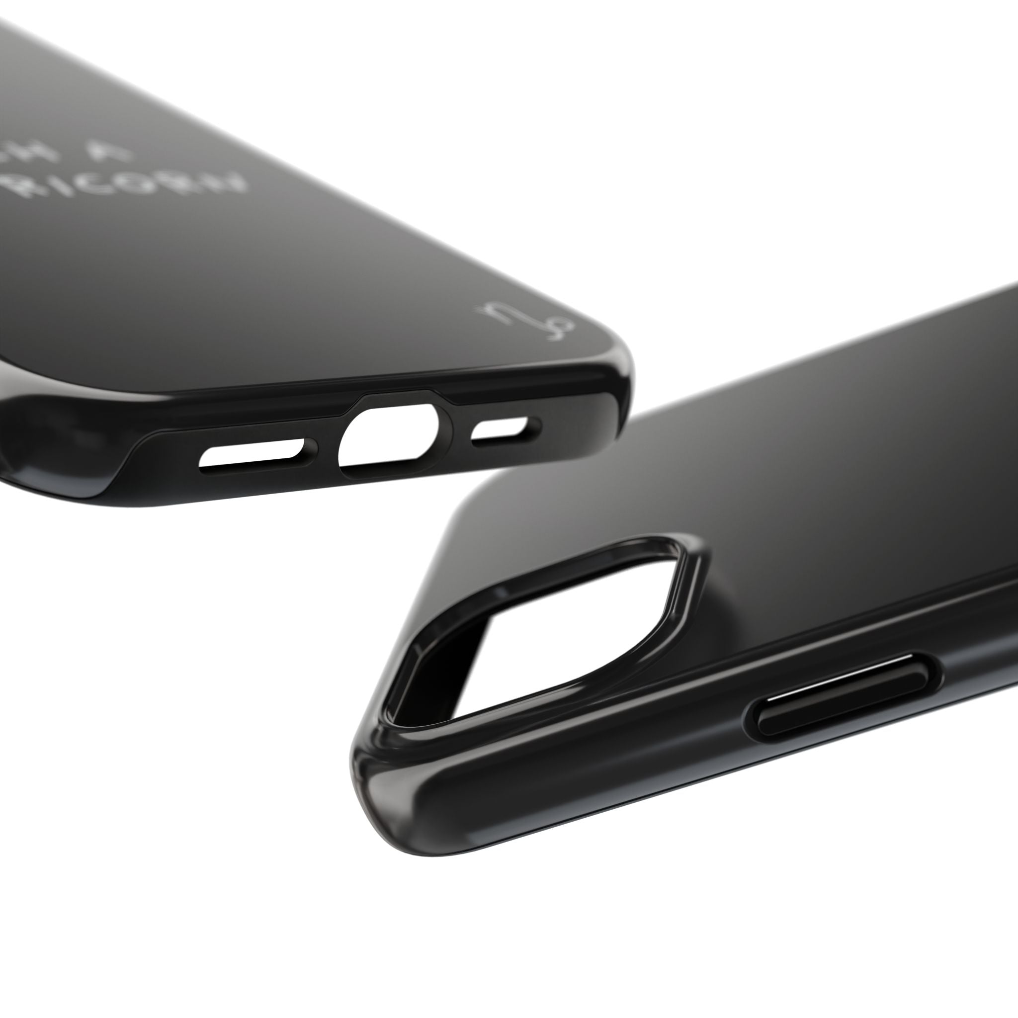 "Such a Capricorn Tough Phone Case" — Black/White