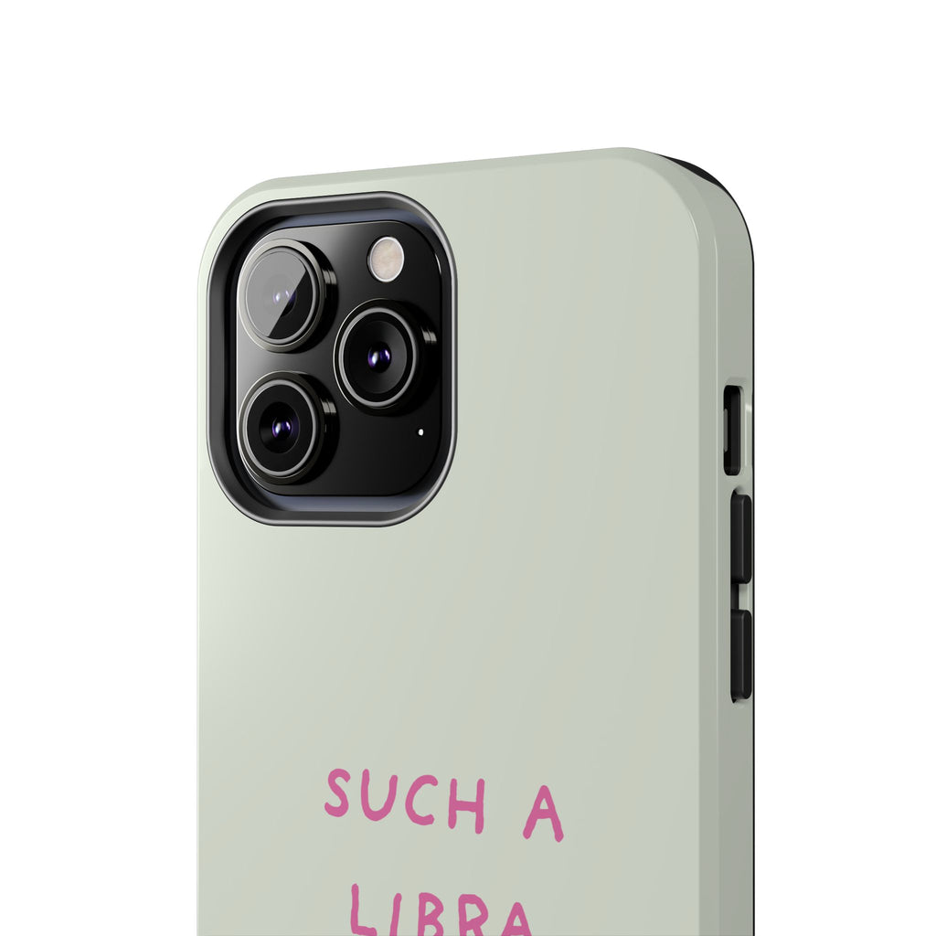 "Such A Libra" Phone Case - Mint/Pink