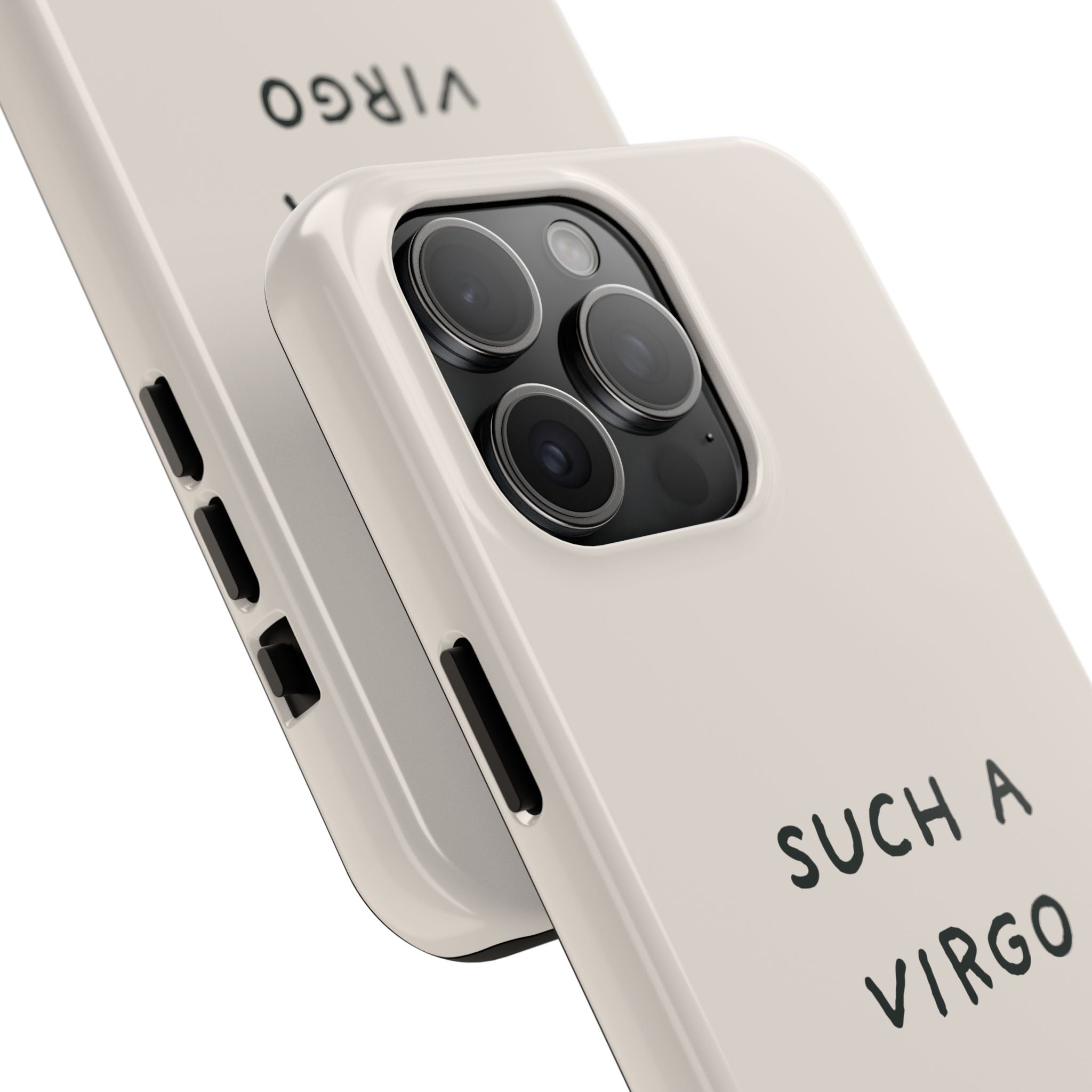 “Such a Virgo” Tough Phone Case — Beige / Forrest
