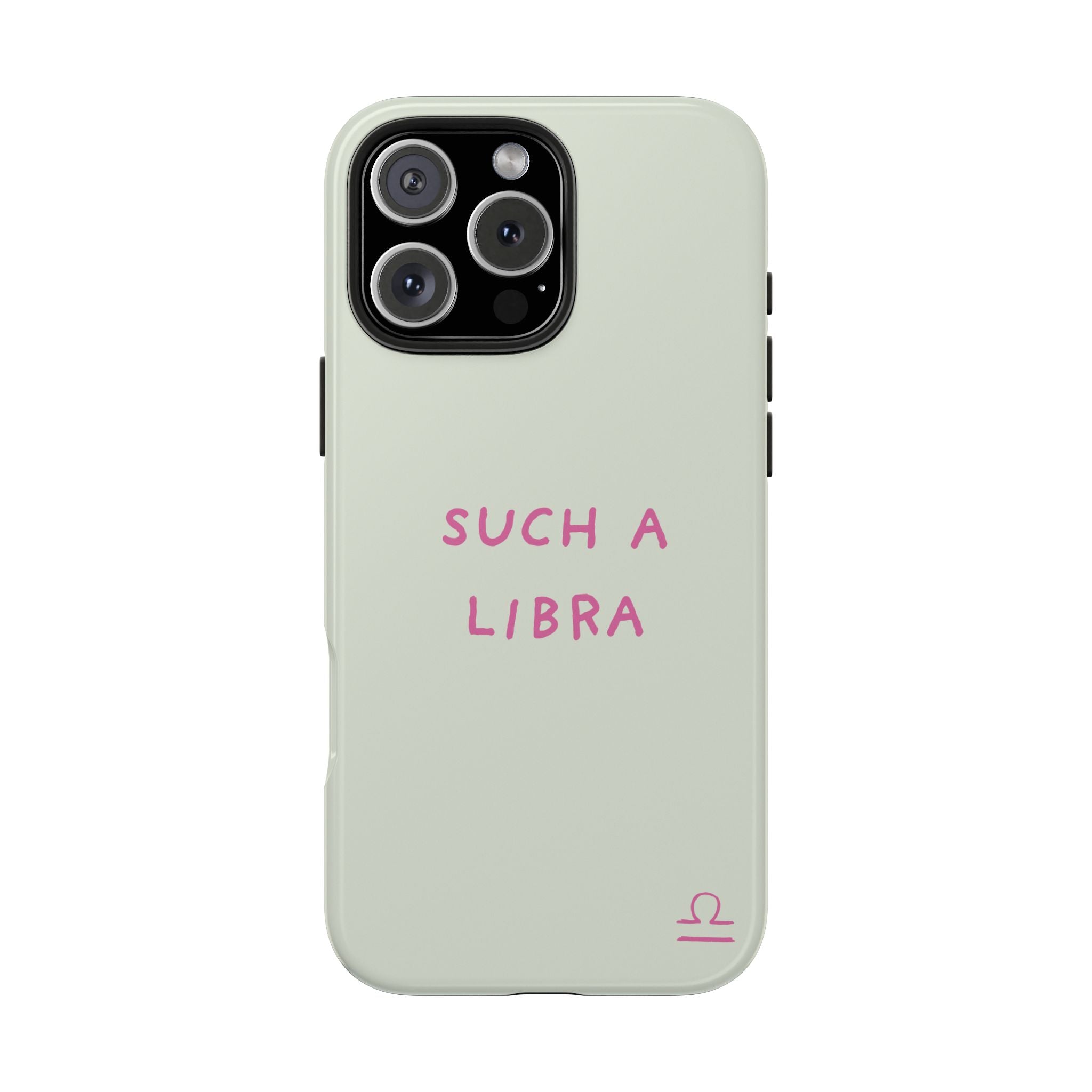 "Such A Libra" Phone Case - Mint/Pink