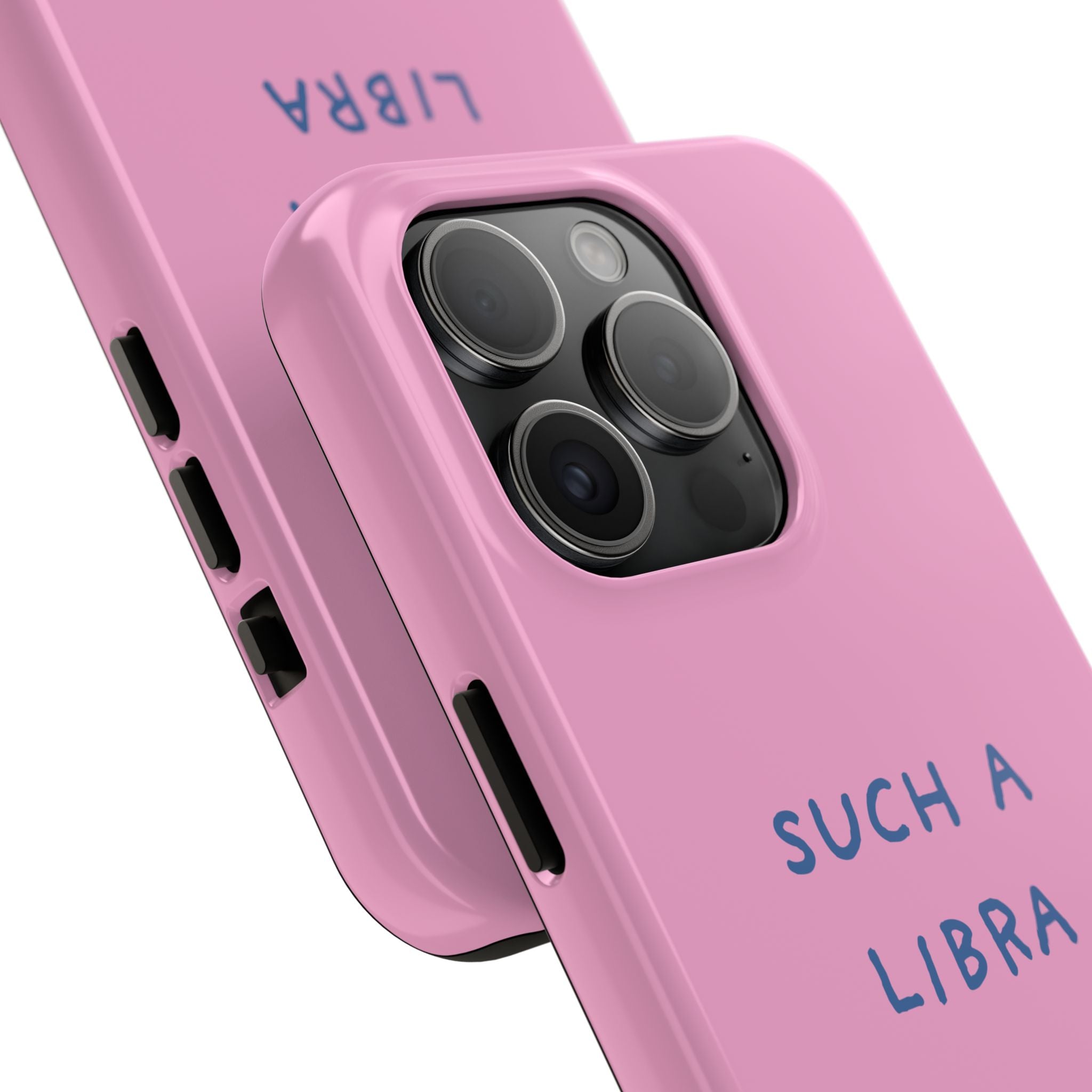 "Such a Libra" Phone Case - Pink/Blue