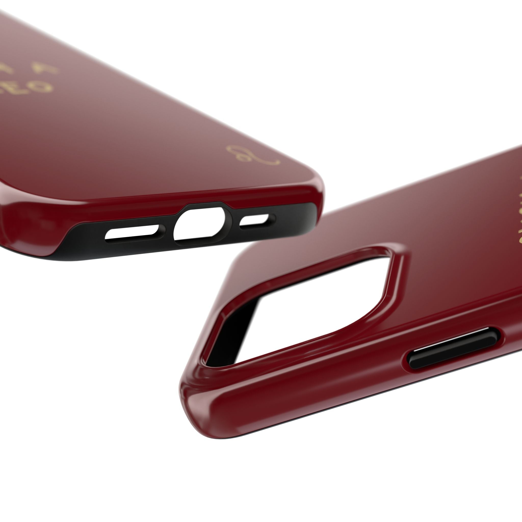 "Such a Leo" Phone Case - Red/Gold