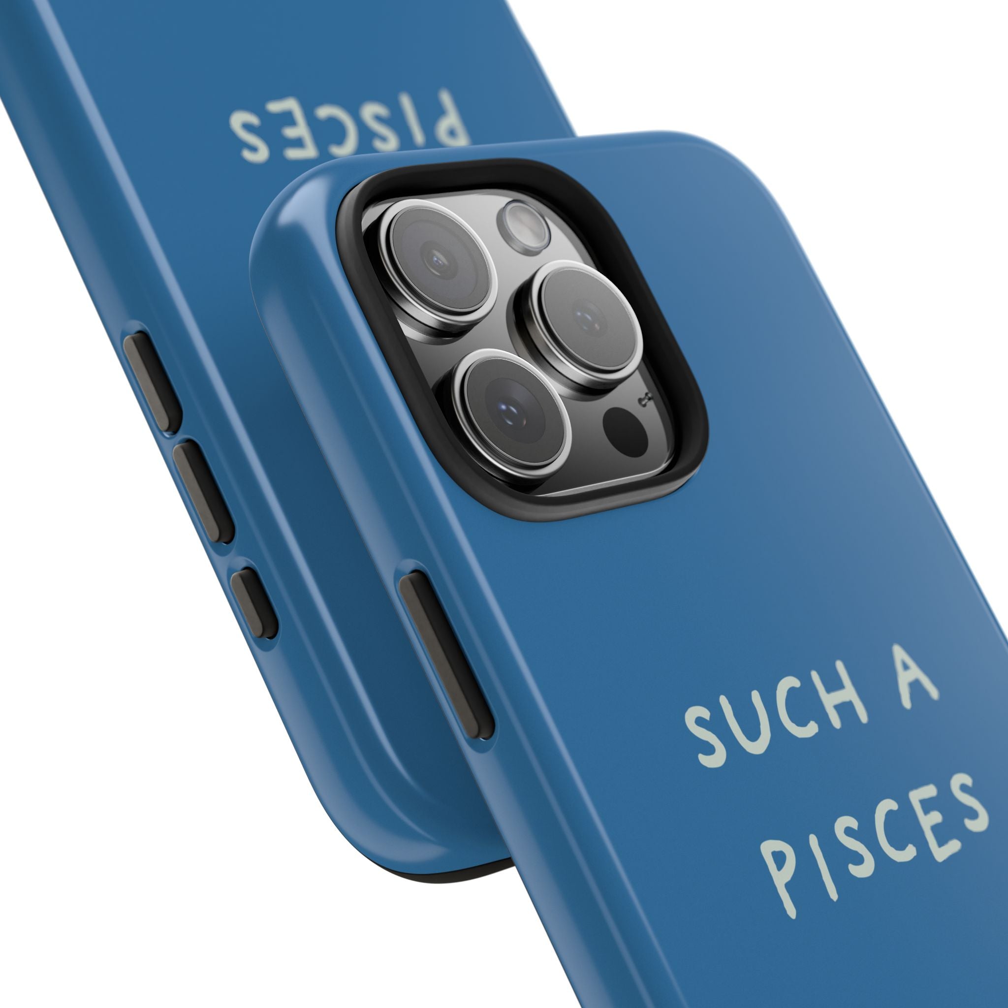 "Such a Pisces" Phone Case - Blue / White