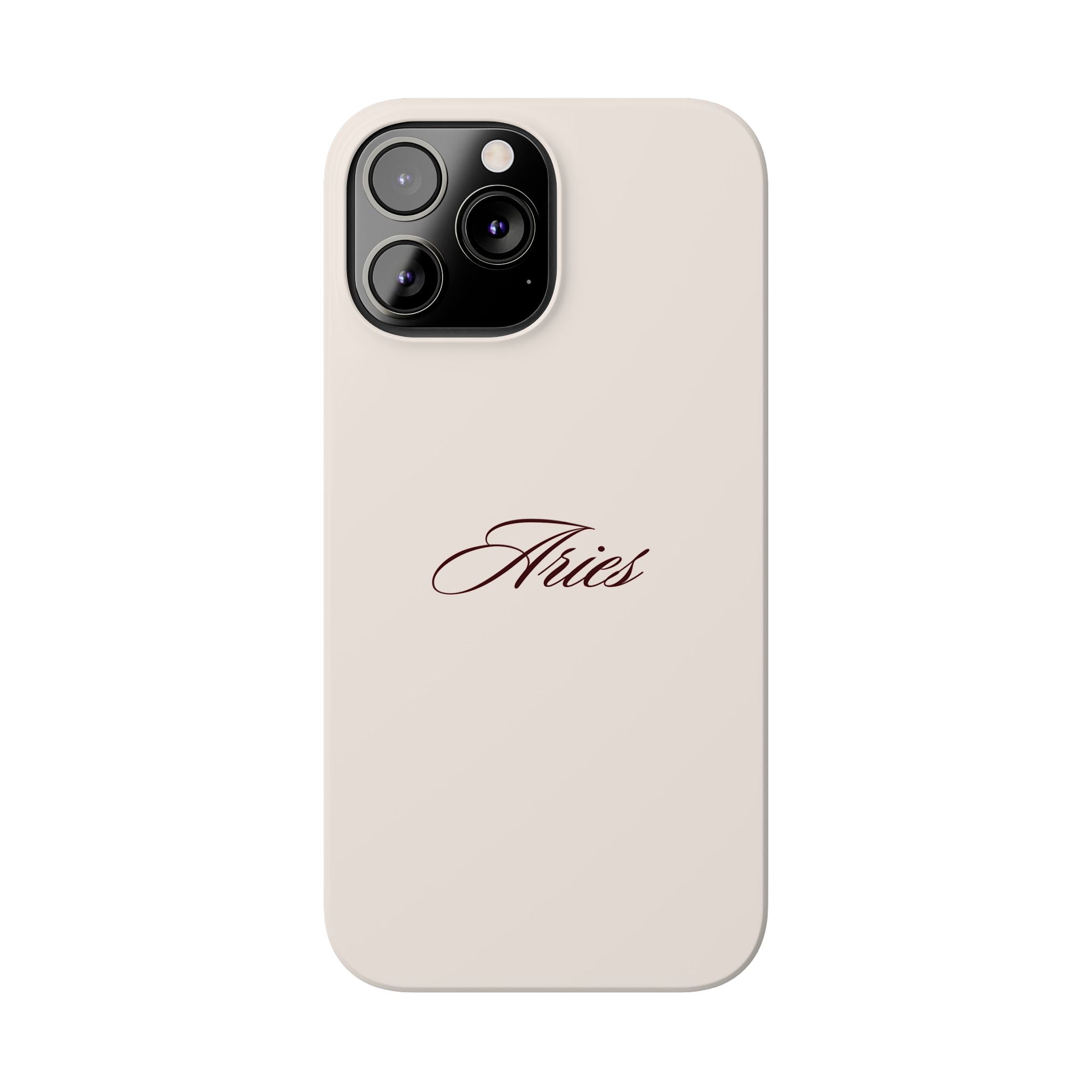 Aries Phone Case | White/Red