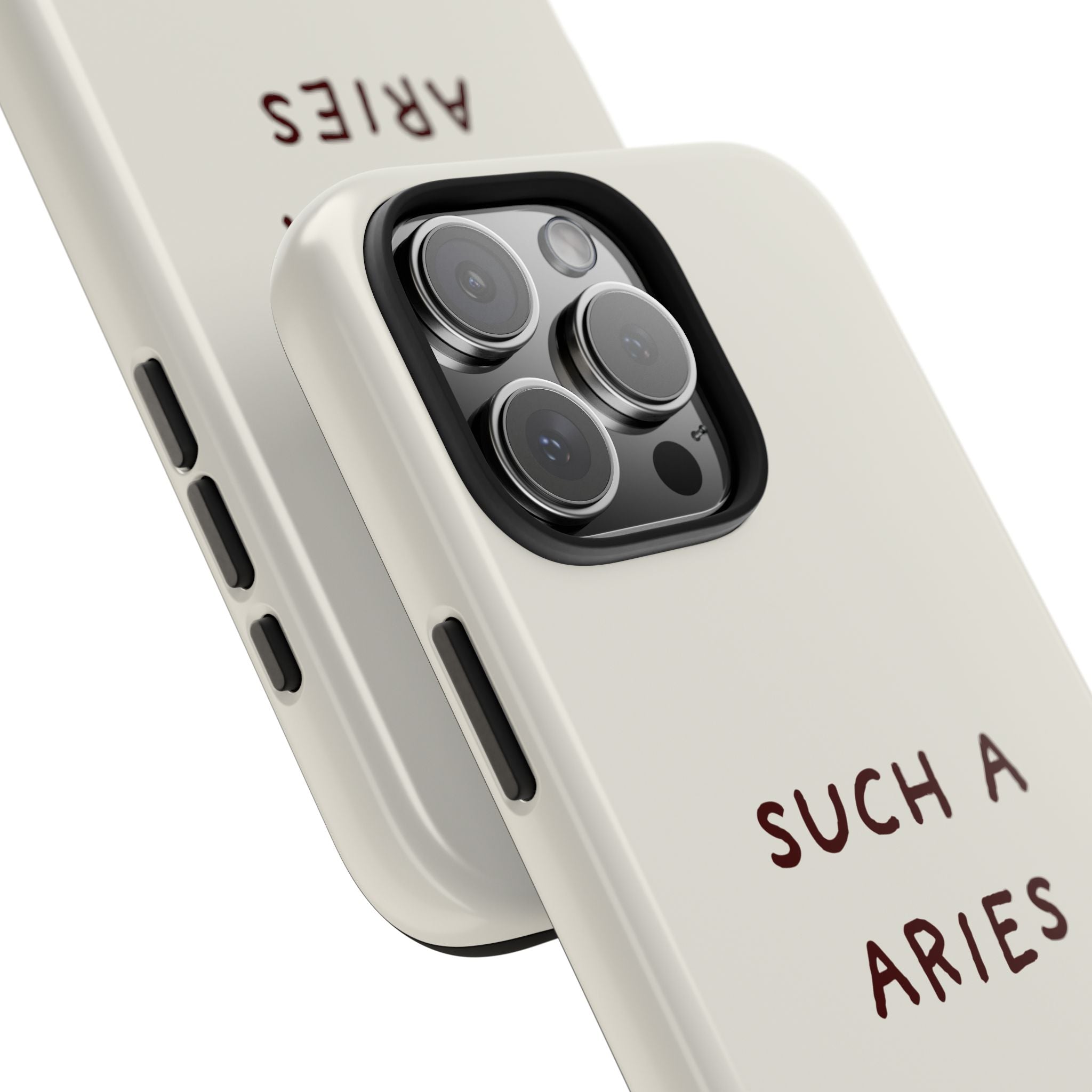 "Such a Aries" Tough Phone Case — White