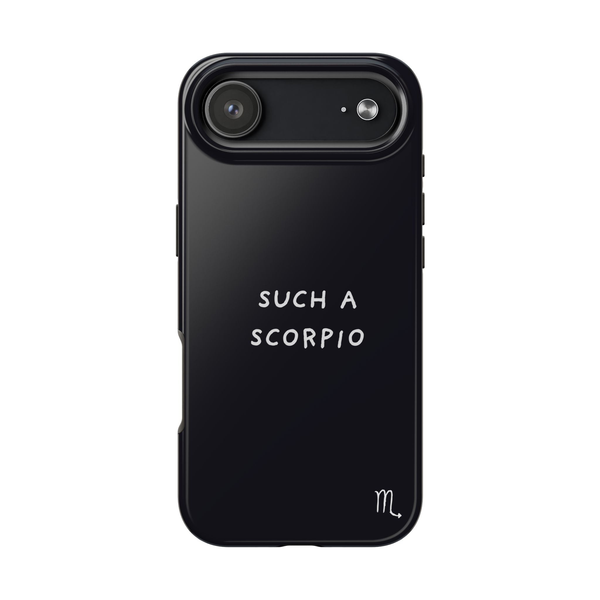 "Such a Scorpio" Phone Case - Black/White