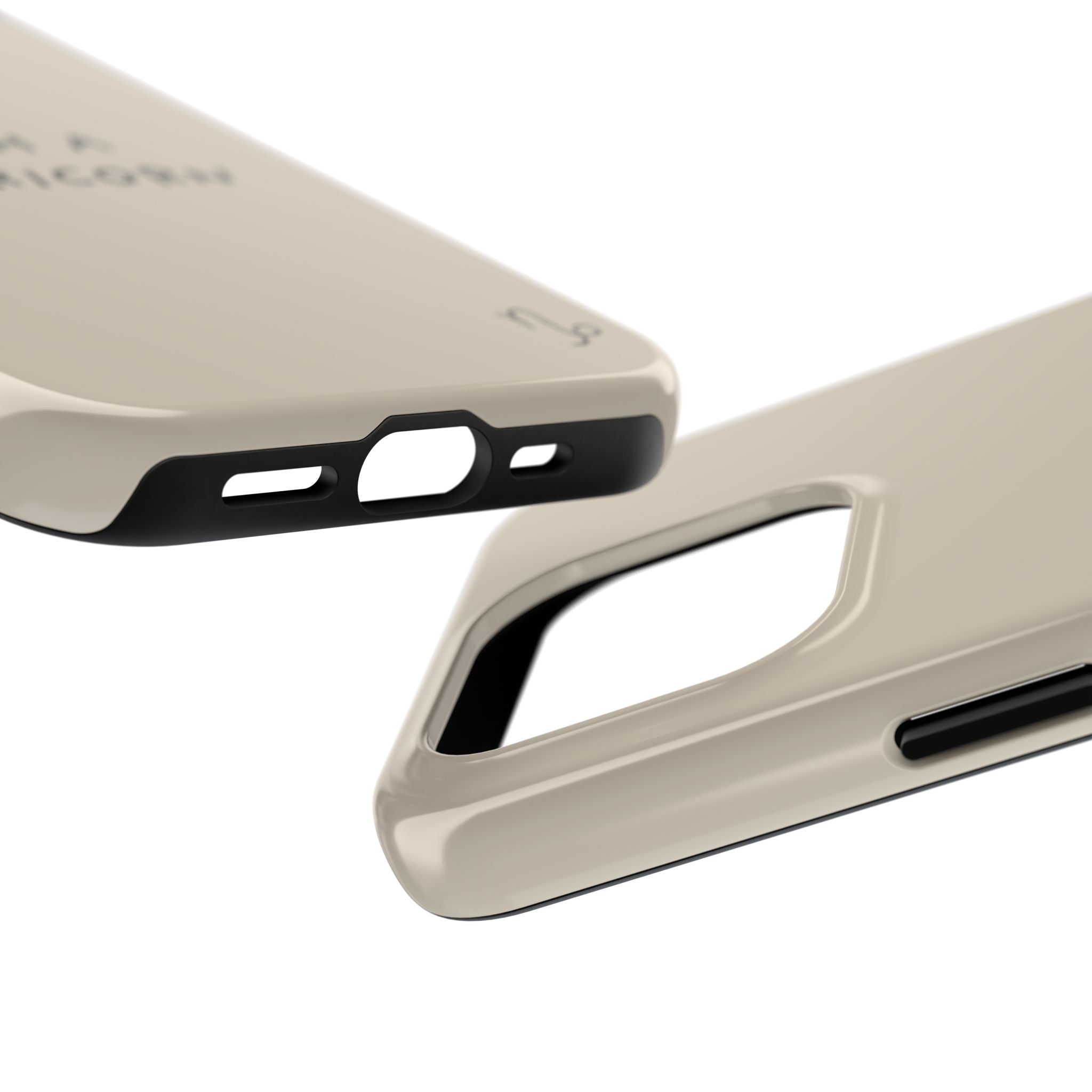 "Such a Capricorn" Tough Phone Case — Beige/Brown