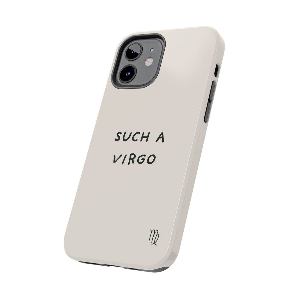“Such a Virgo” Tough Phone Case — Beige / Forrest
