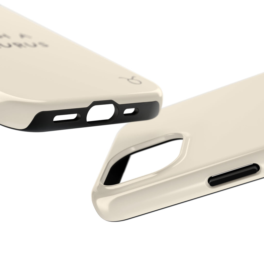 "Such a Taurus" Tough Phone Case - Beige