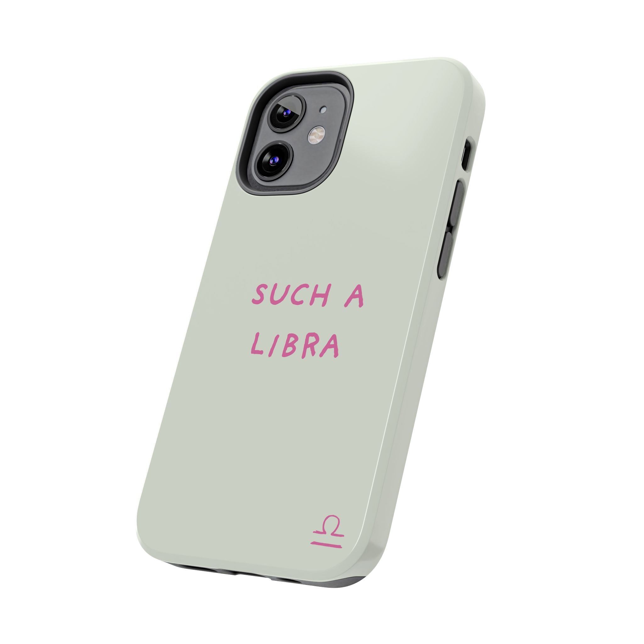 "Such A Libra" Phone Case - Mint/Pink