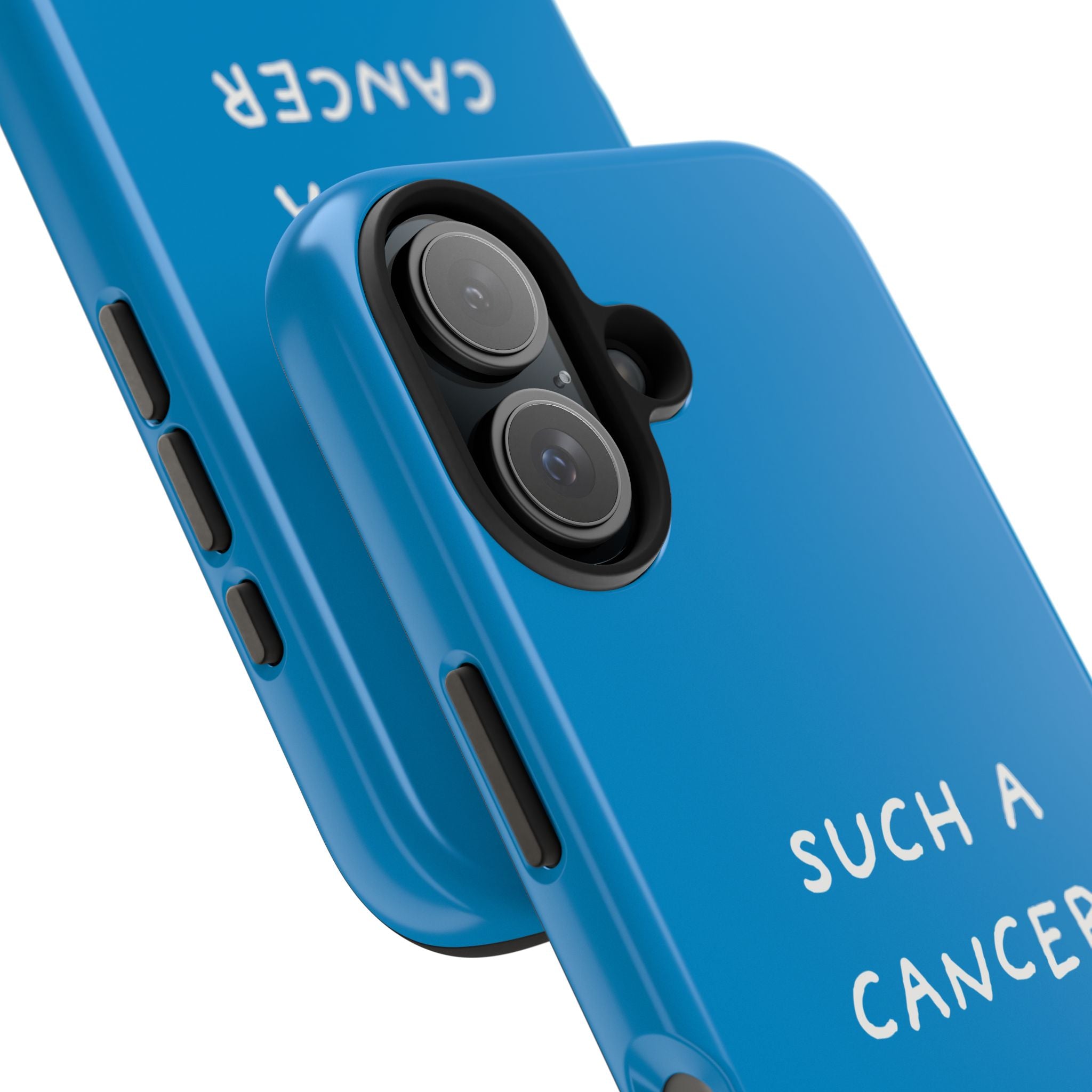 'Such a Cancer" Zodiac Phone Case - Turquoise