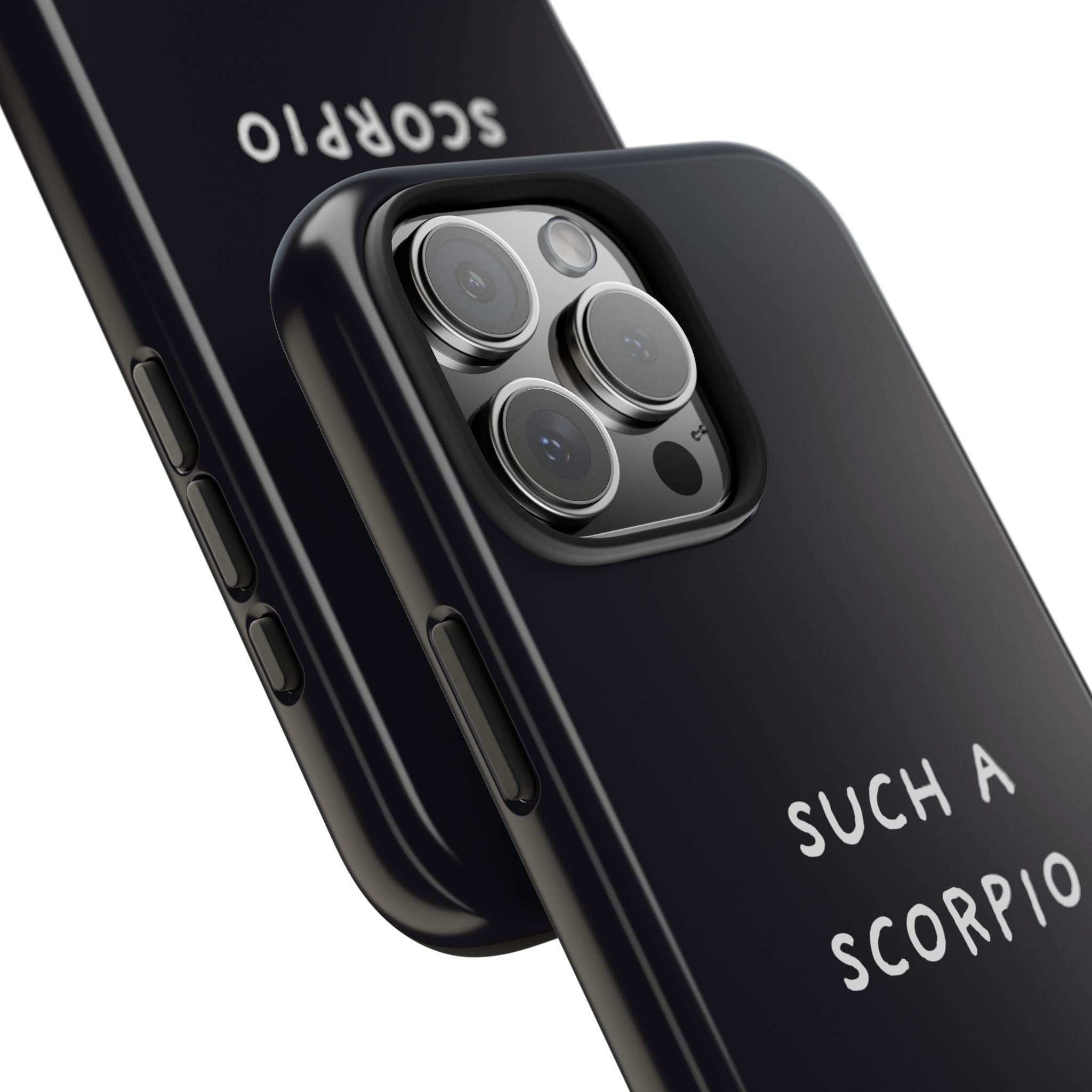 "Such a Scorpio" Phone Case - Black/White