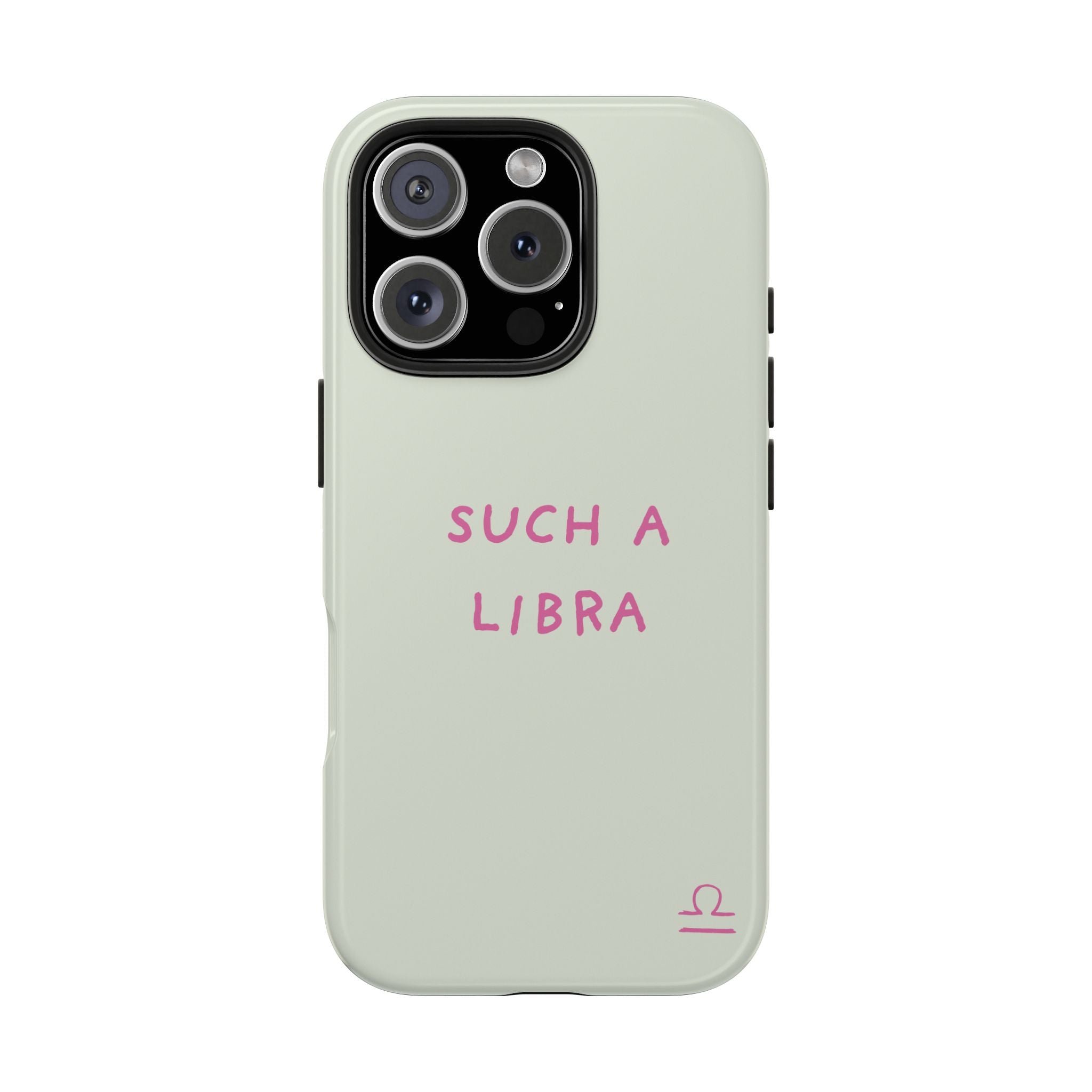 "Such A Libra" Phone Case - Mint/Pink