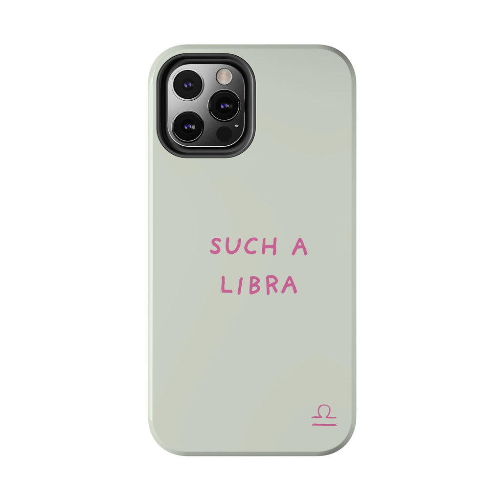 "Such A Libra" Phone Case - Mint/Pink