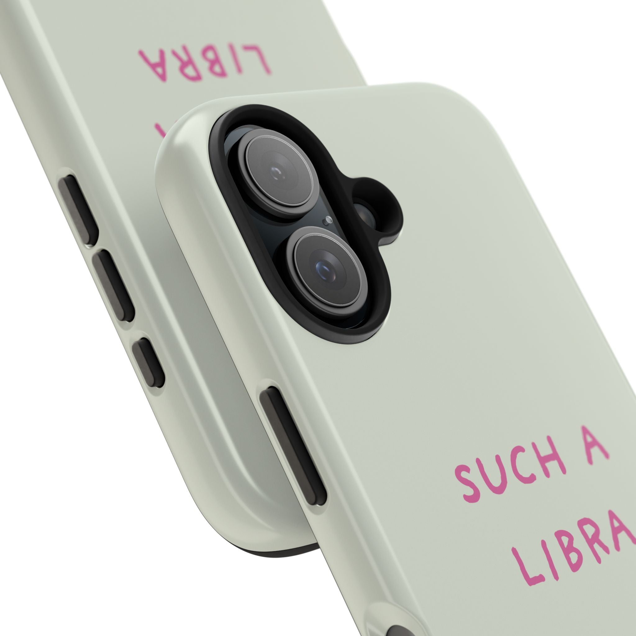 "Such A Libra" Phone Case - Mint/Pink