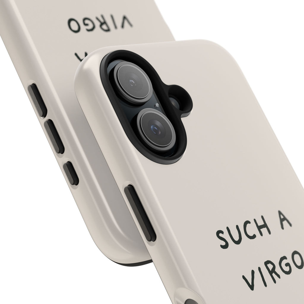 “Such a Virgo” Tough Phone Case — Beige / Forrest