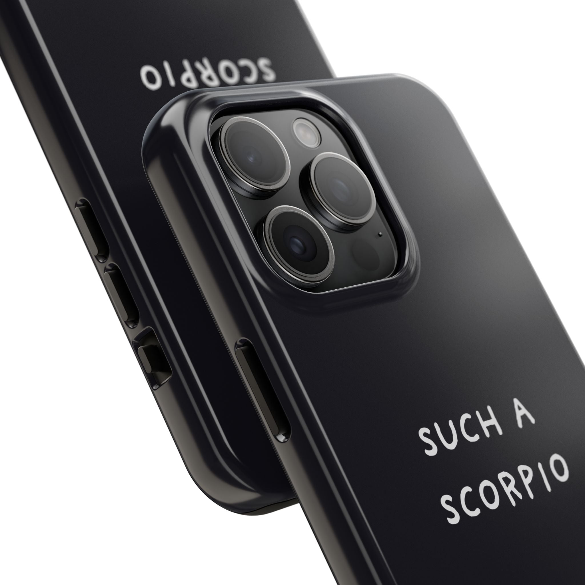 "Such a Scorpio" Phone Case - Black/White