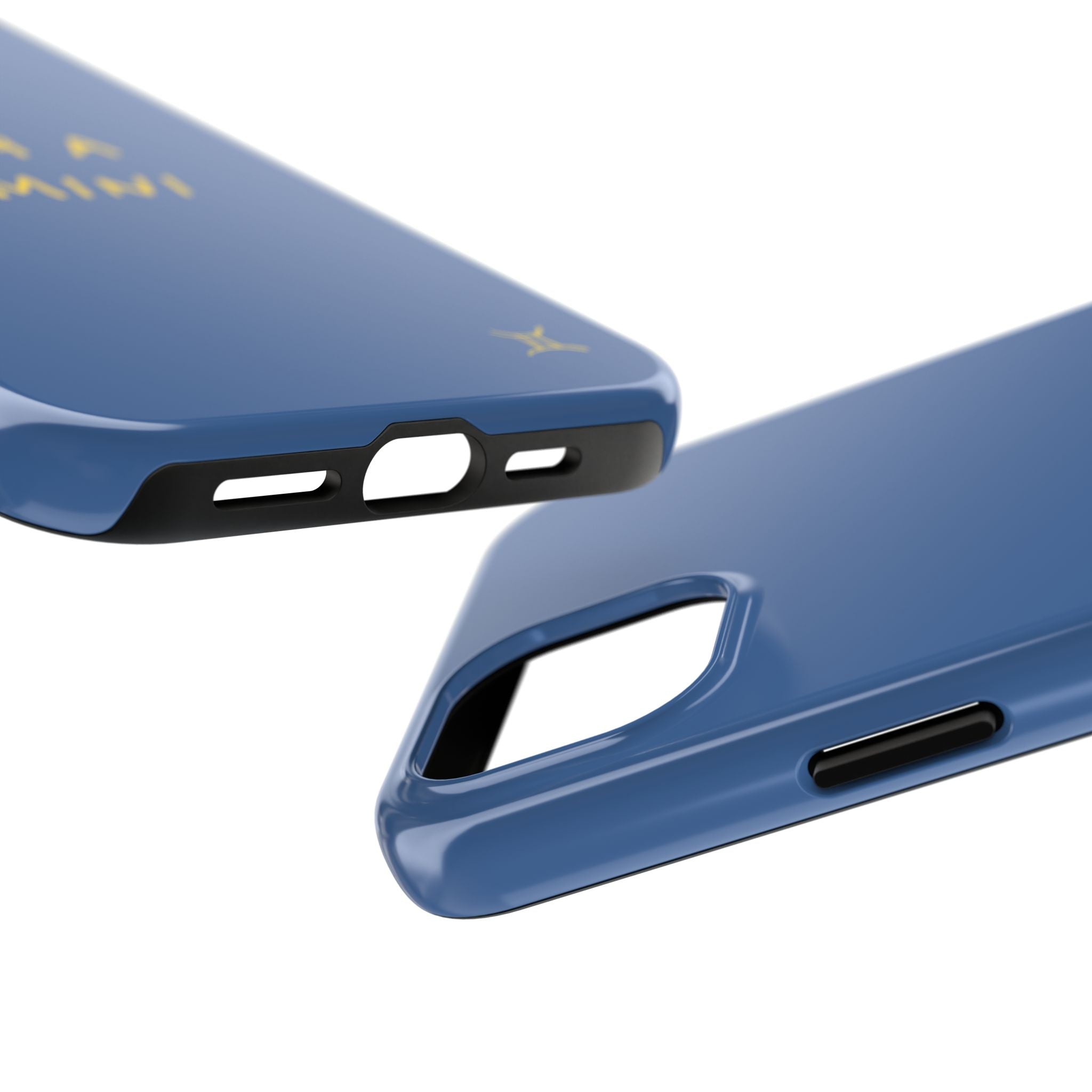 "Such A Gemini" Phone Case - Blue/Yellow