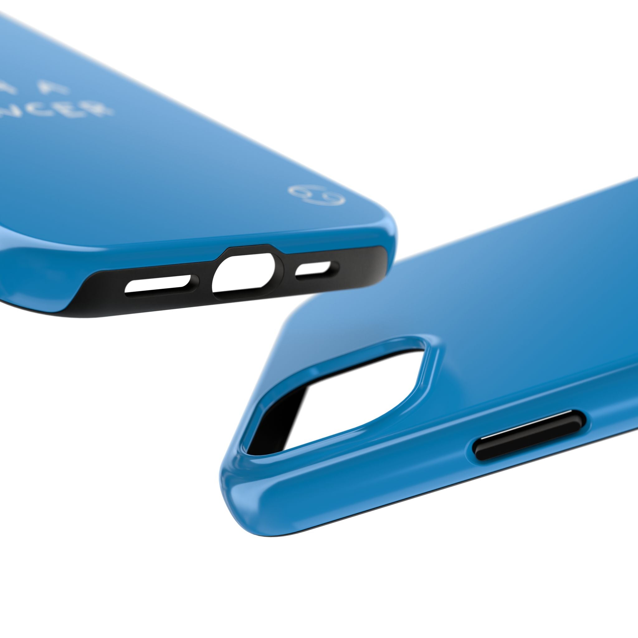 'Such a Cancer" Zodiac Phone Case - Turquoise