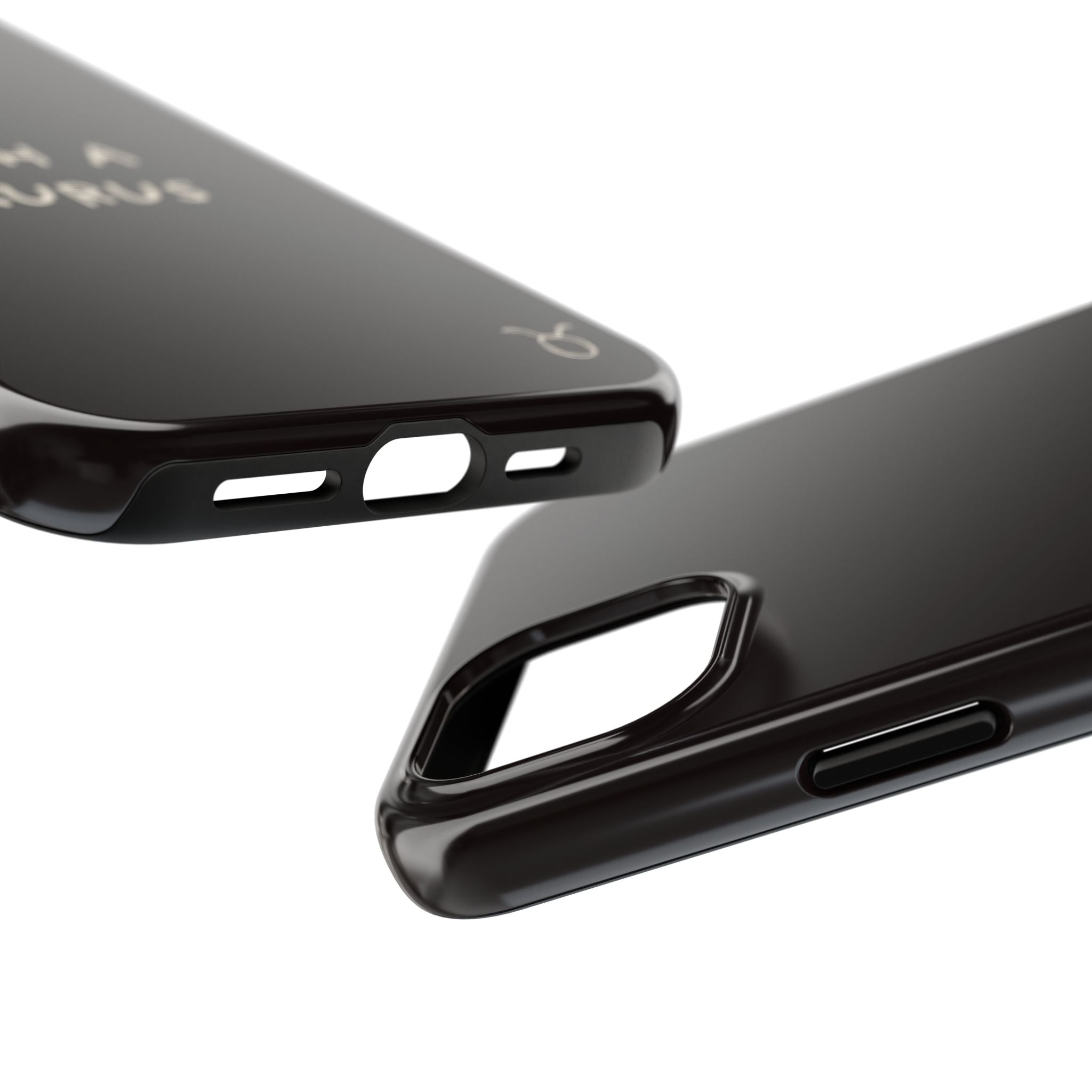 "Such a Taurus" Tough Phone Case – Deep Brown / Cream
