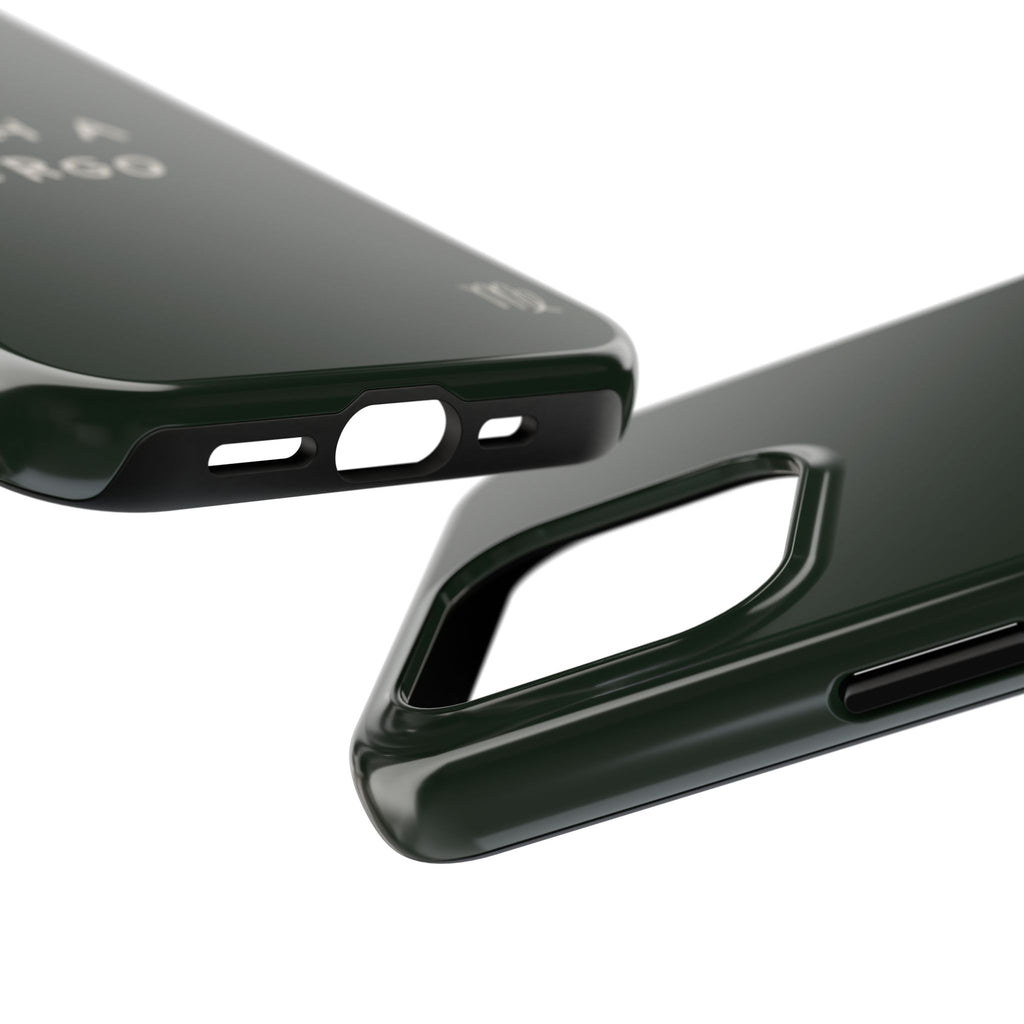 "Such a Virgo" Tough Phone Case — Dark Green