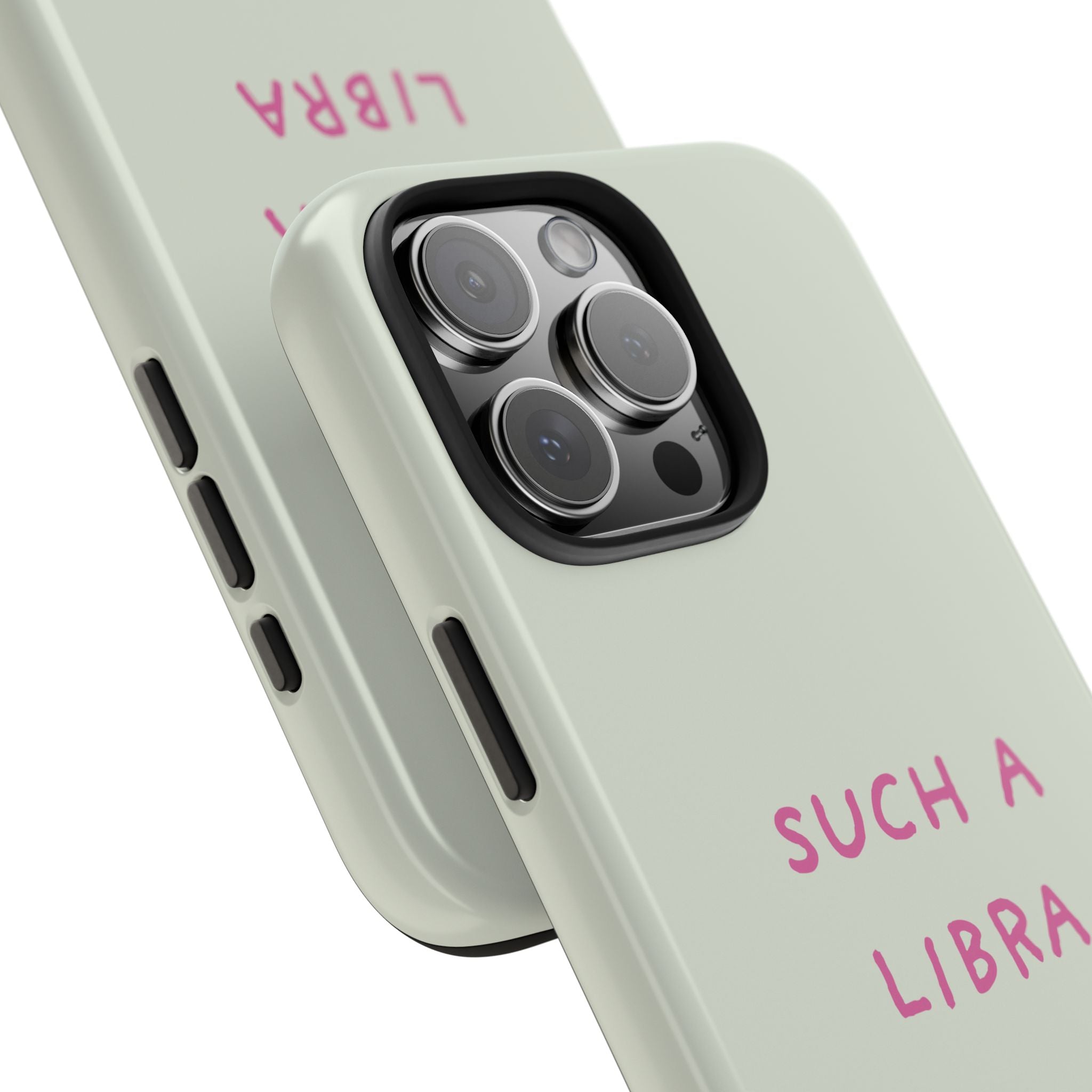 "Such A Libra" Phone Case - Mint/Pink