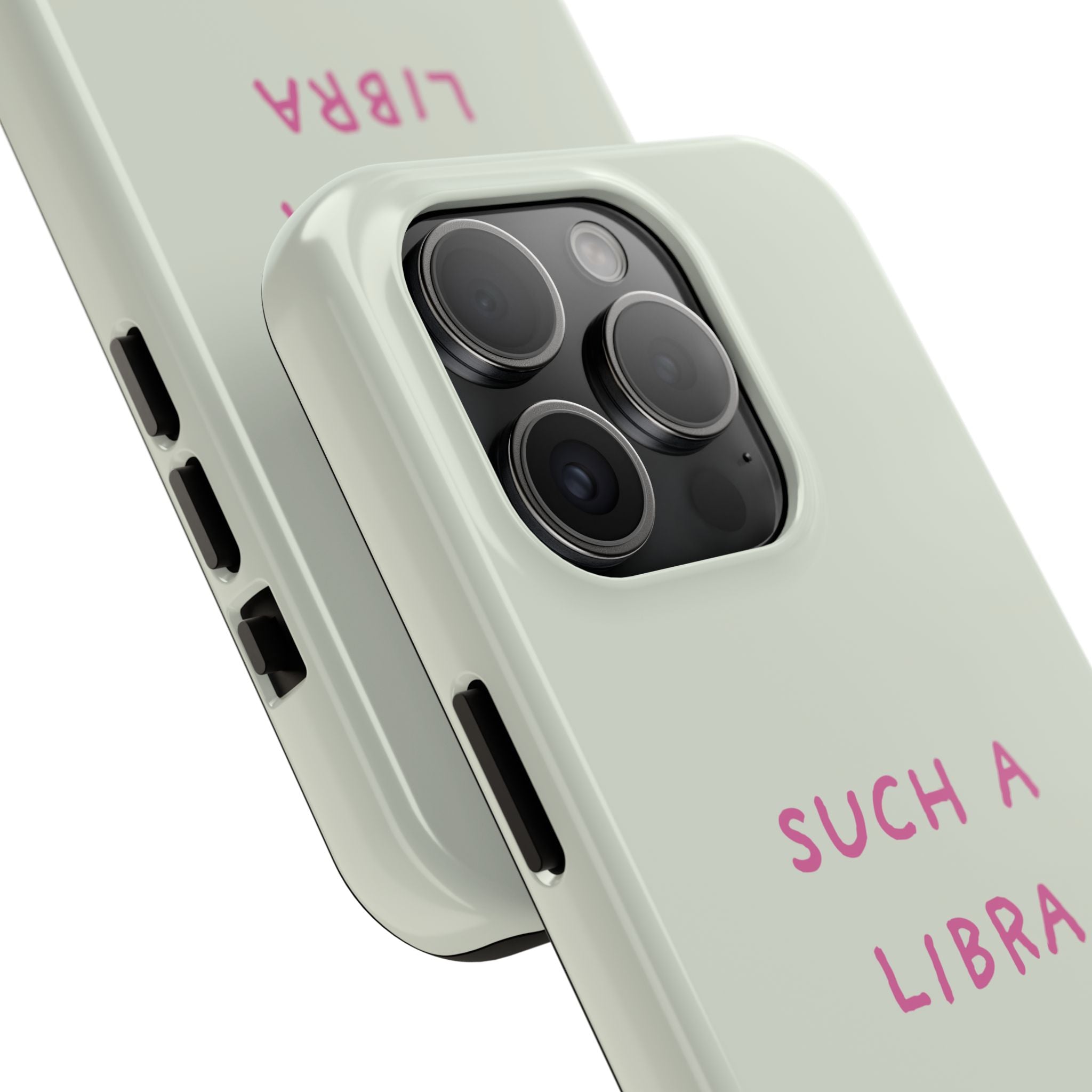 "Such A Libra" Phone Case - Mint/Pink