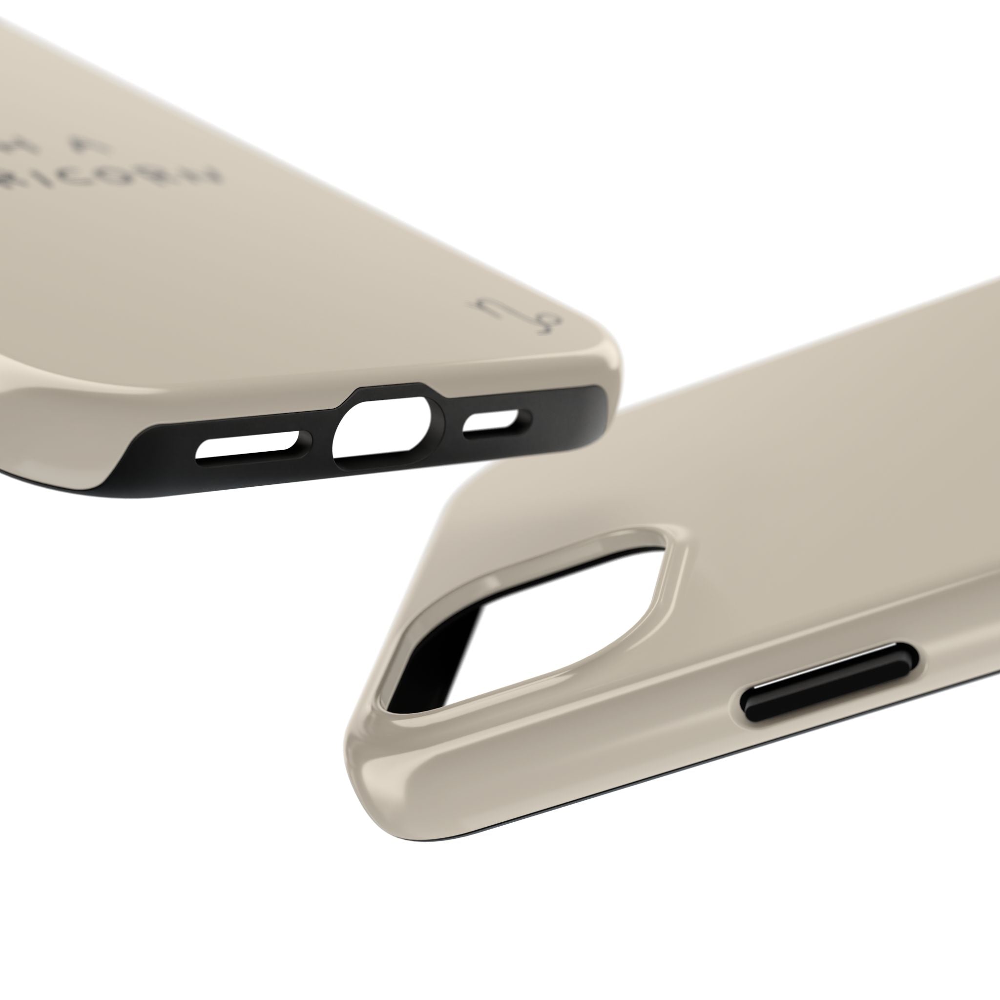 "Such a Capricorn" Tough Phone Case — Beige/Brown
