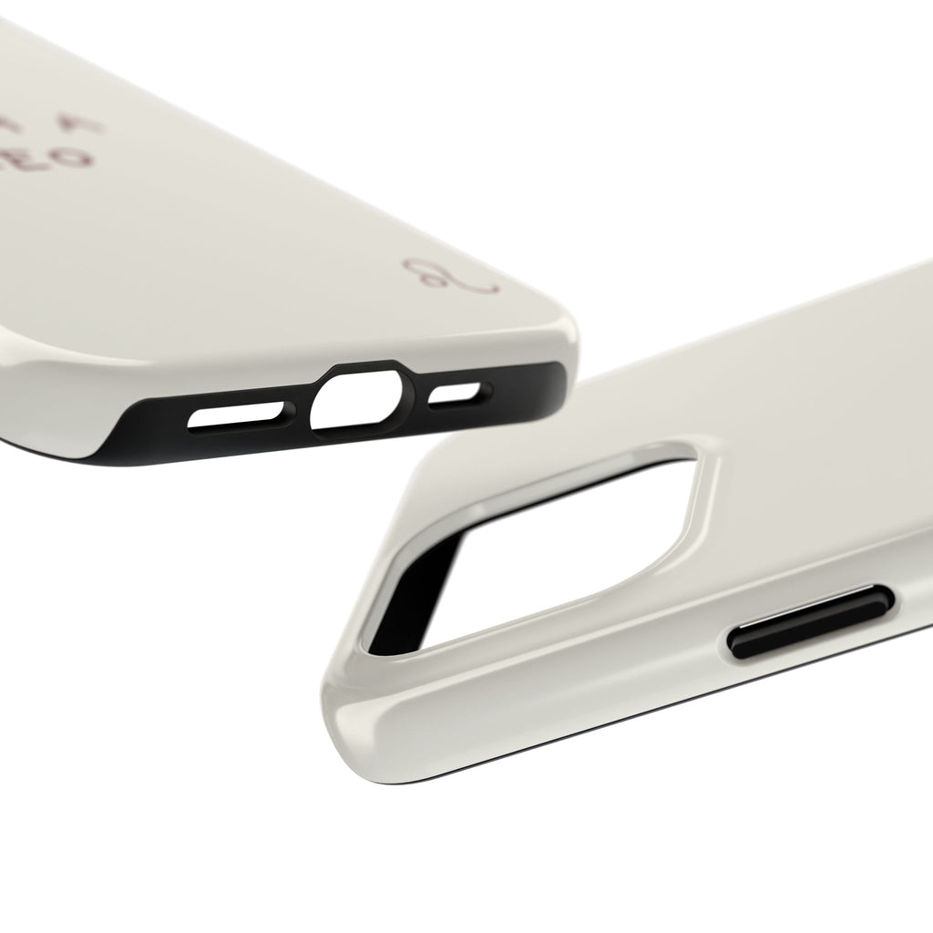 "Such a Leo" Phone Case - Cream/Red