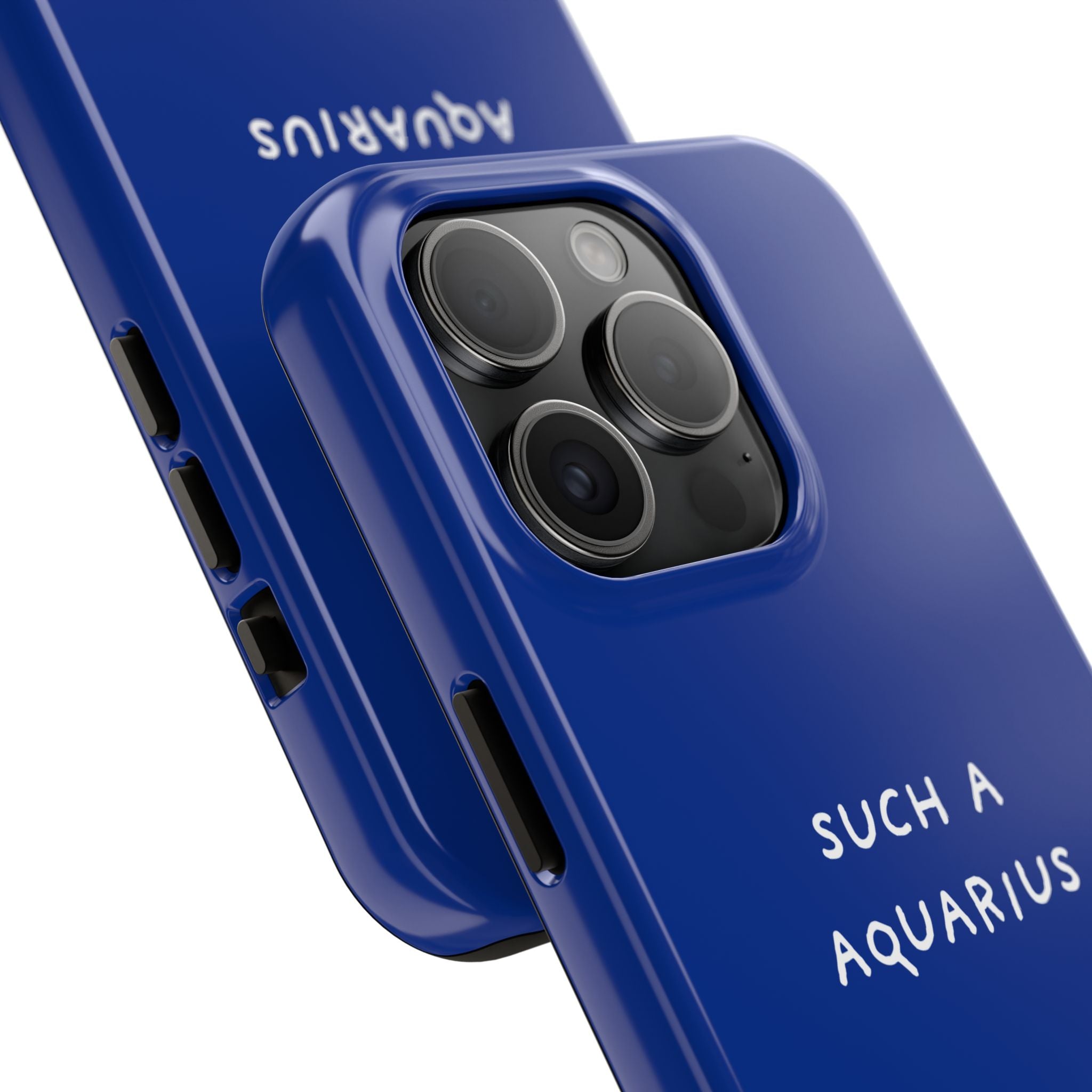 "Such a Aquarius" Tough Phone Case — Blue