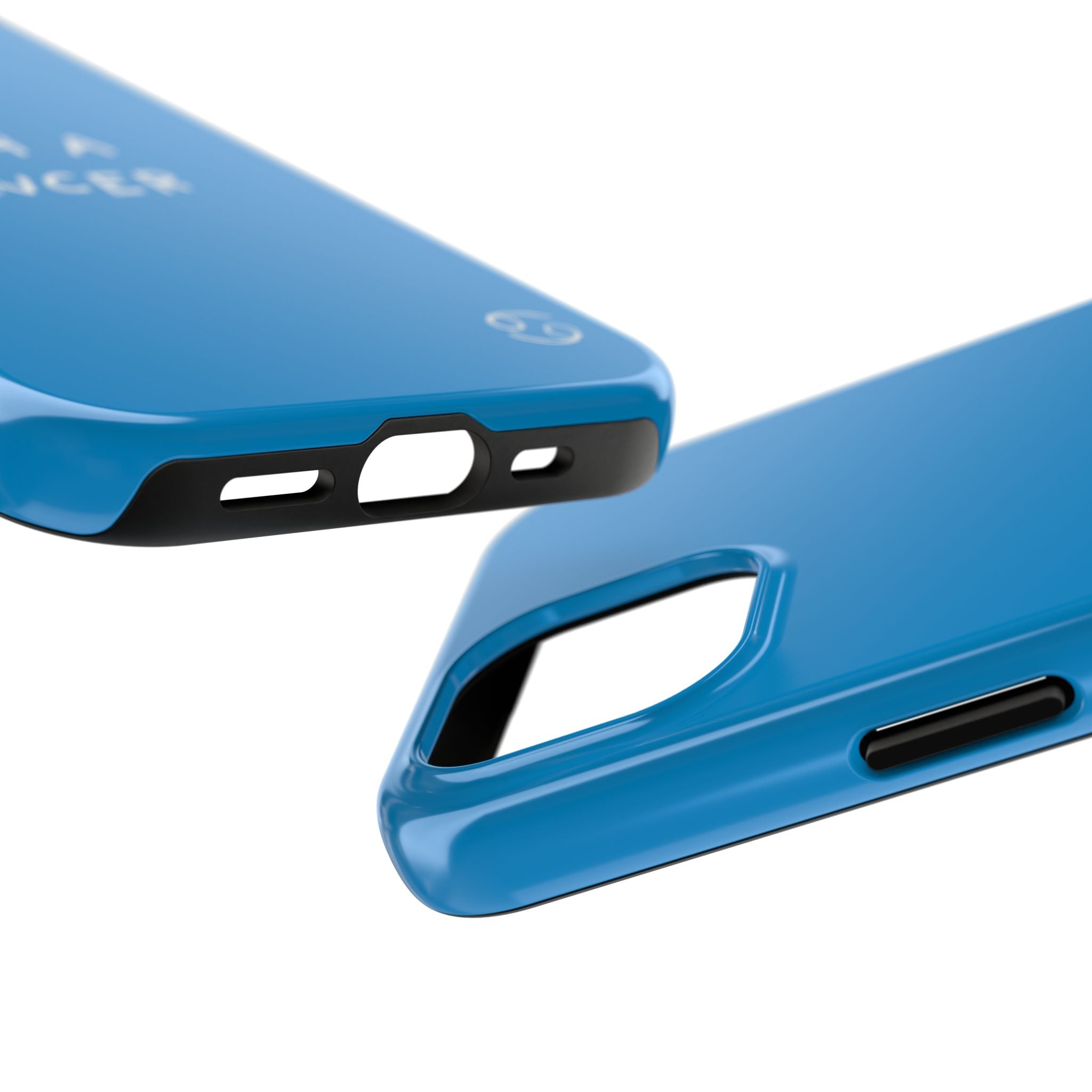 'Such a Cancer" Zodiac Phone Case - Turquoise