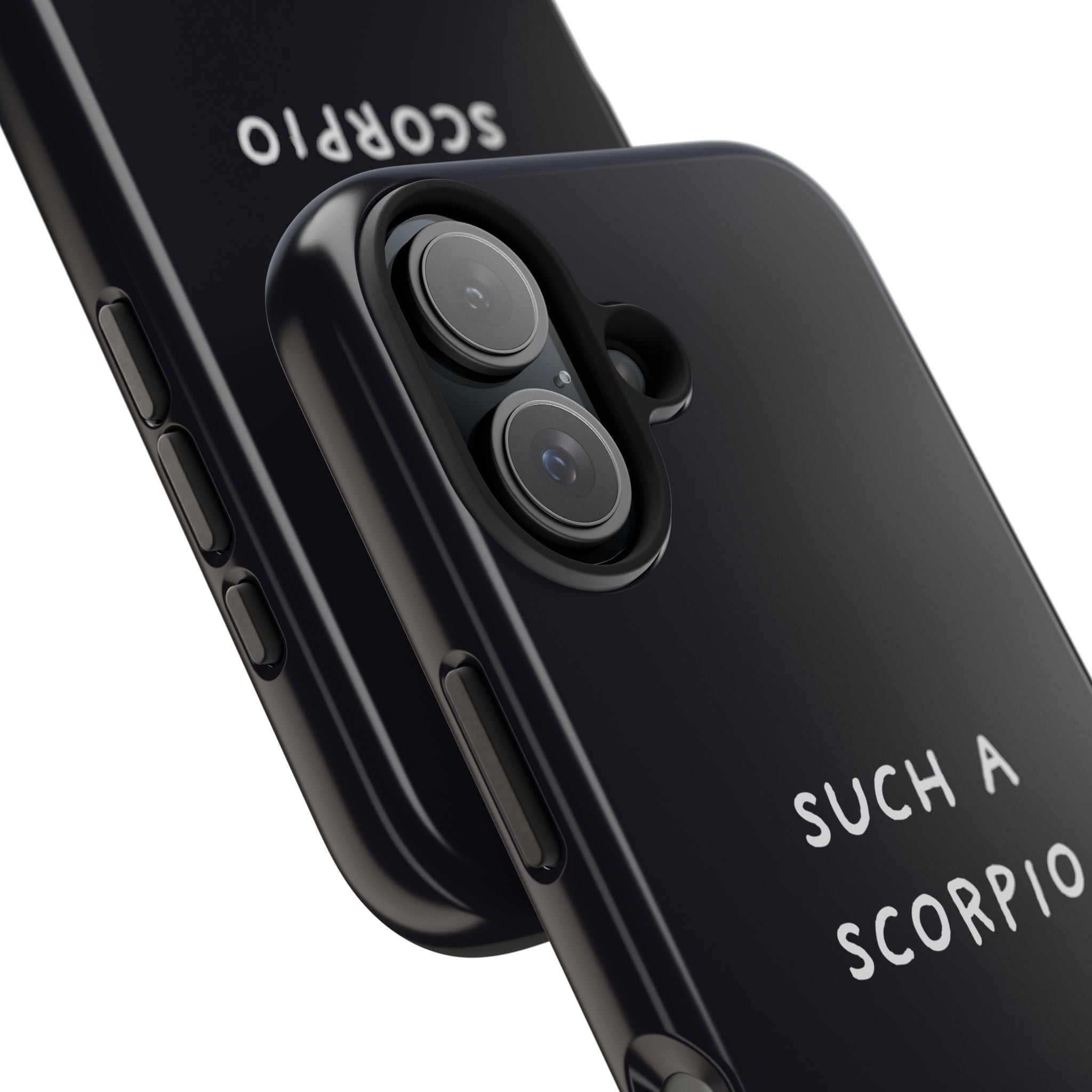 "Such a Scorpio" Phone Case - Black/White