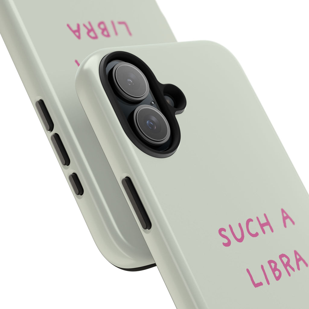 "Such A Libra" Phone Case - Mint/Pink