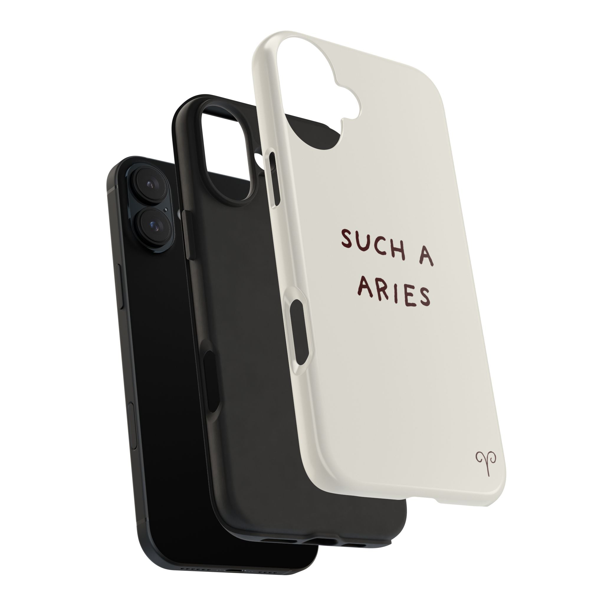 "Such a Aries" Tough Phone Case — White