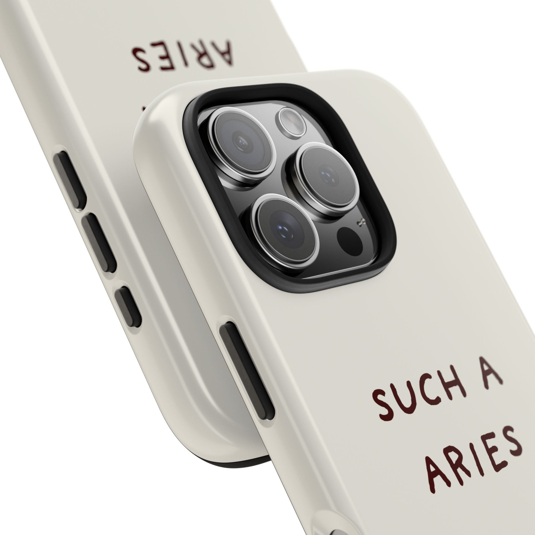 "Such a Aries" Tough Phone Case — White